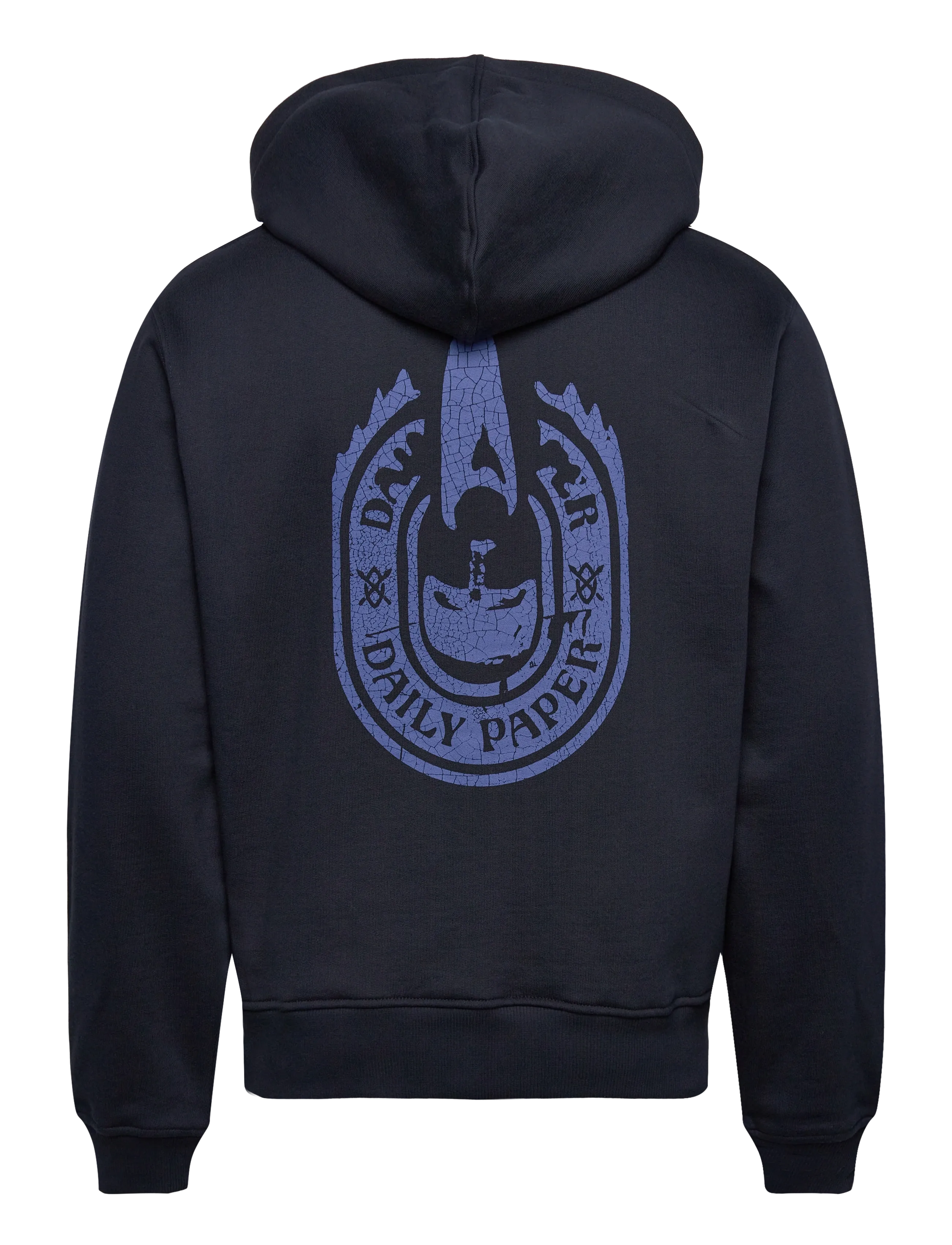 Daily Paper - candle label hoodie - bluzy z kapturem - sky captain blue - 1