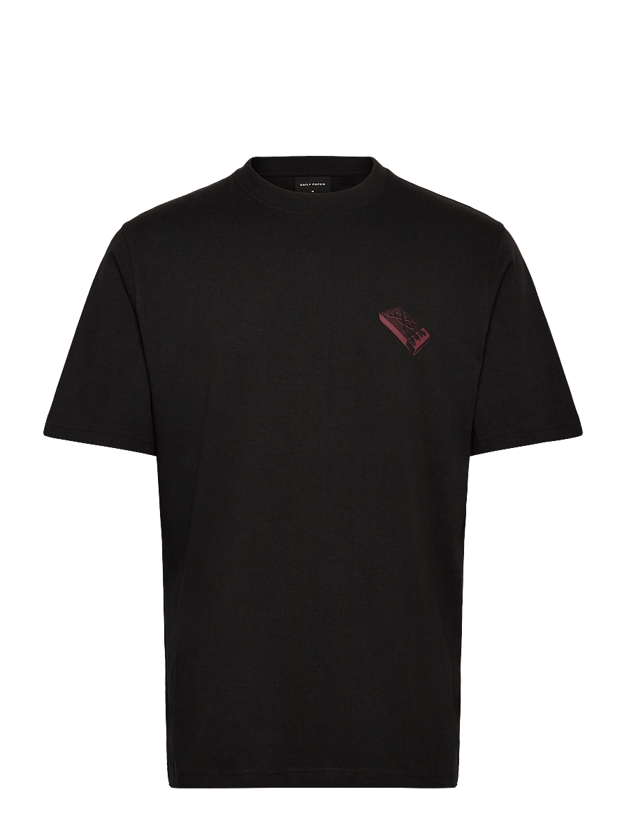 Daily Paper - guide to light ss t-shirt - t-shirts à manches courtes - black - 0