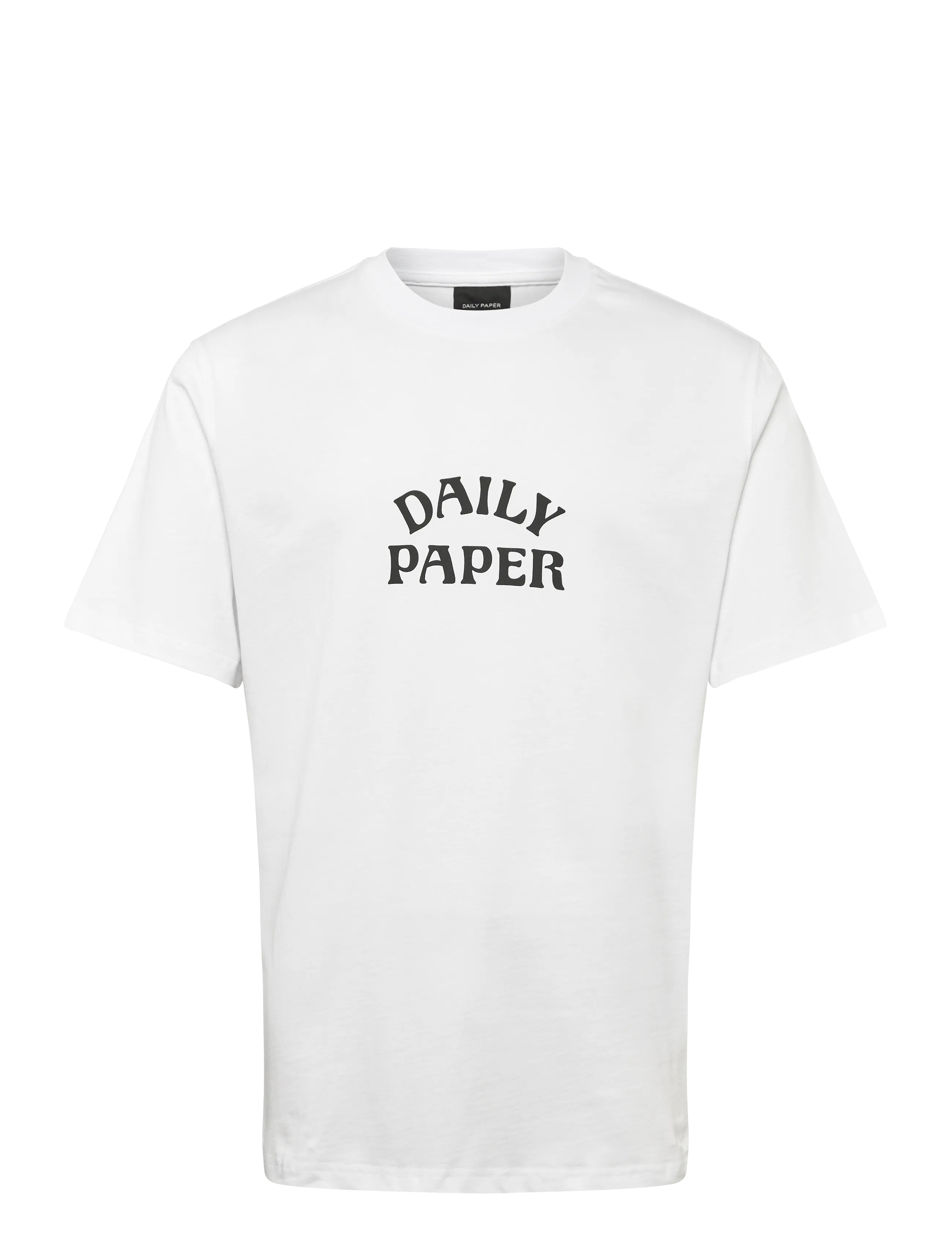DAILY PAPER Dias Stacked Ss T-Shirt Weiß - XXL - Herren