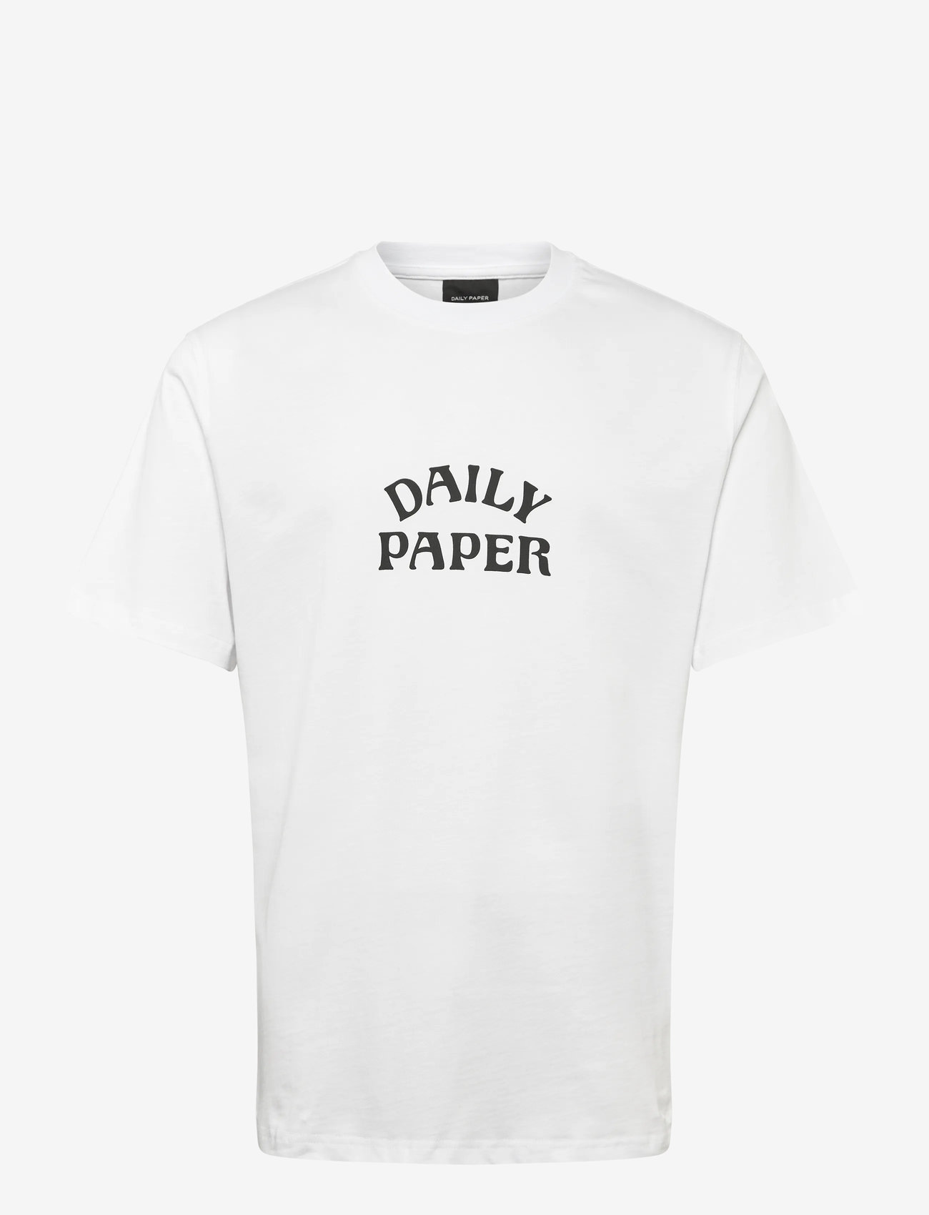 Daily Paper - dias stacked ss t-shirt - short-sleeved t-shirts - white - 0