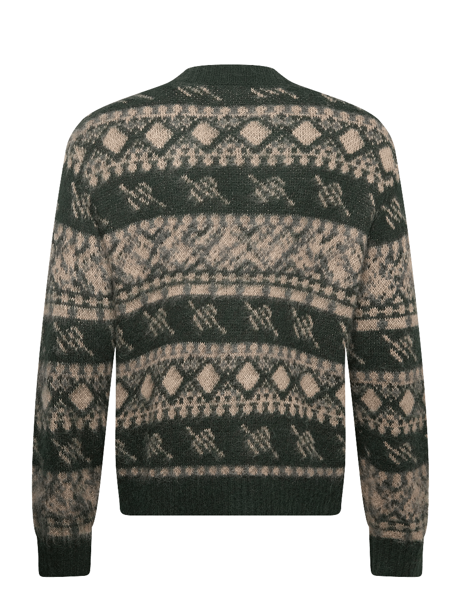 Daily Paper - pattern check cardigan - kardiganid - multi colored - 1