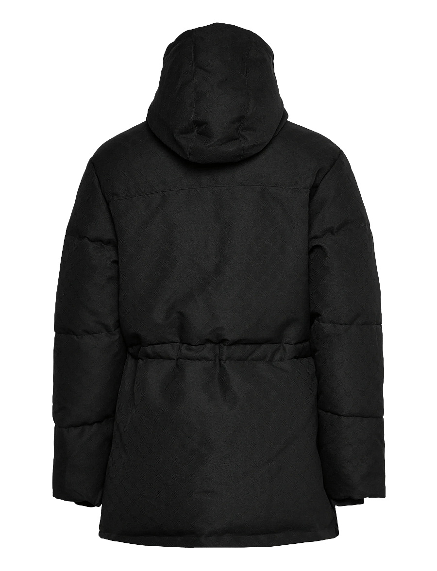 Daily Paper - oba monogram puffer - parkas - black - 1
