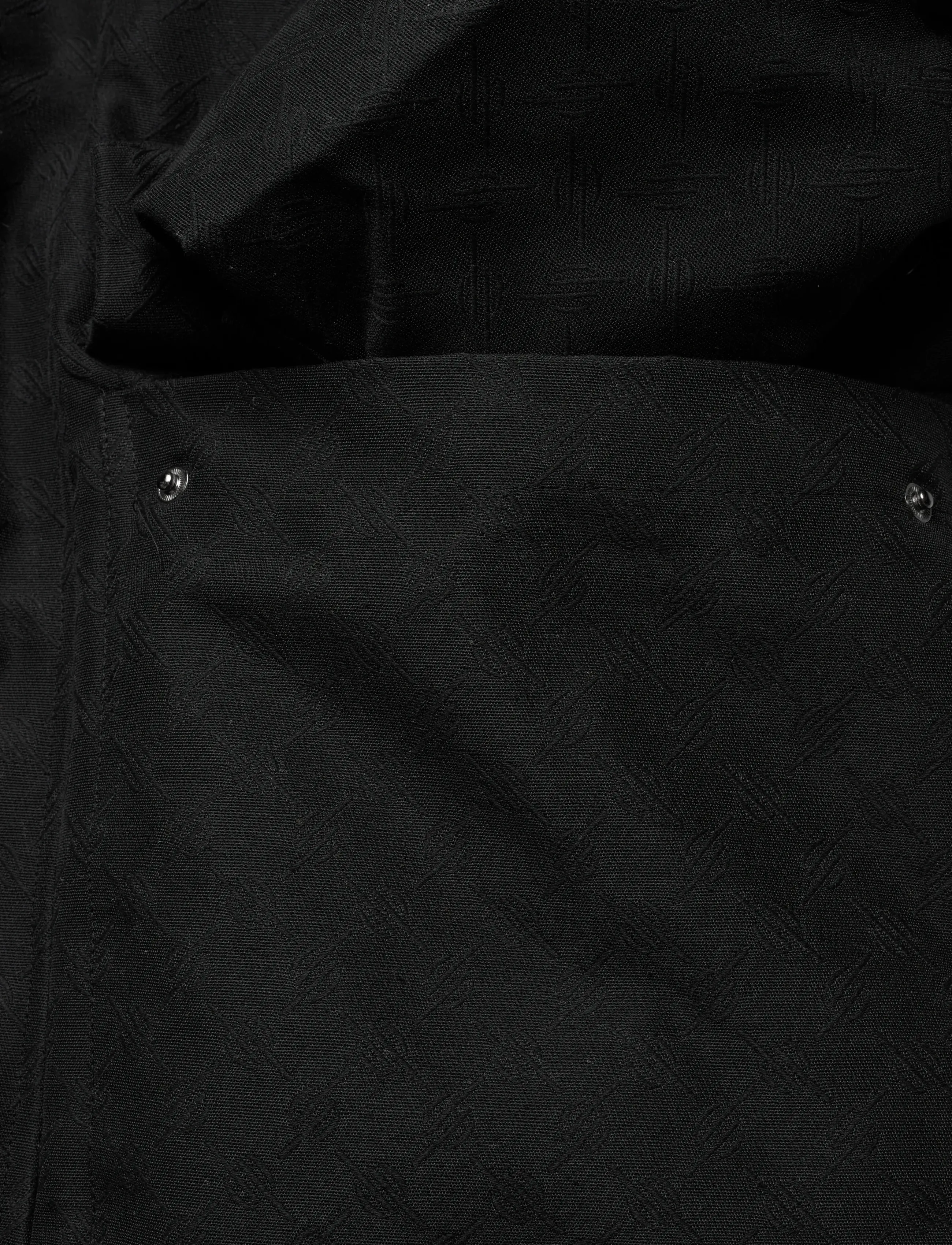 Daily Paper - oba monogram puffer - vinterjakker - black - 3