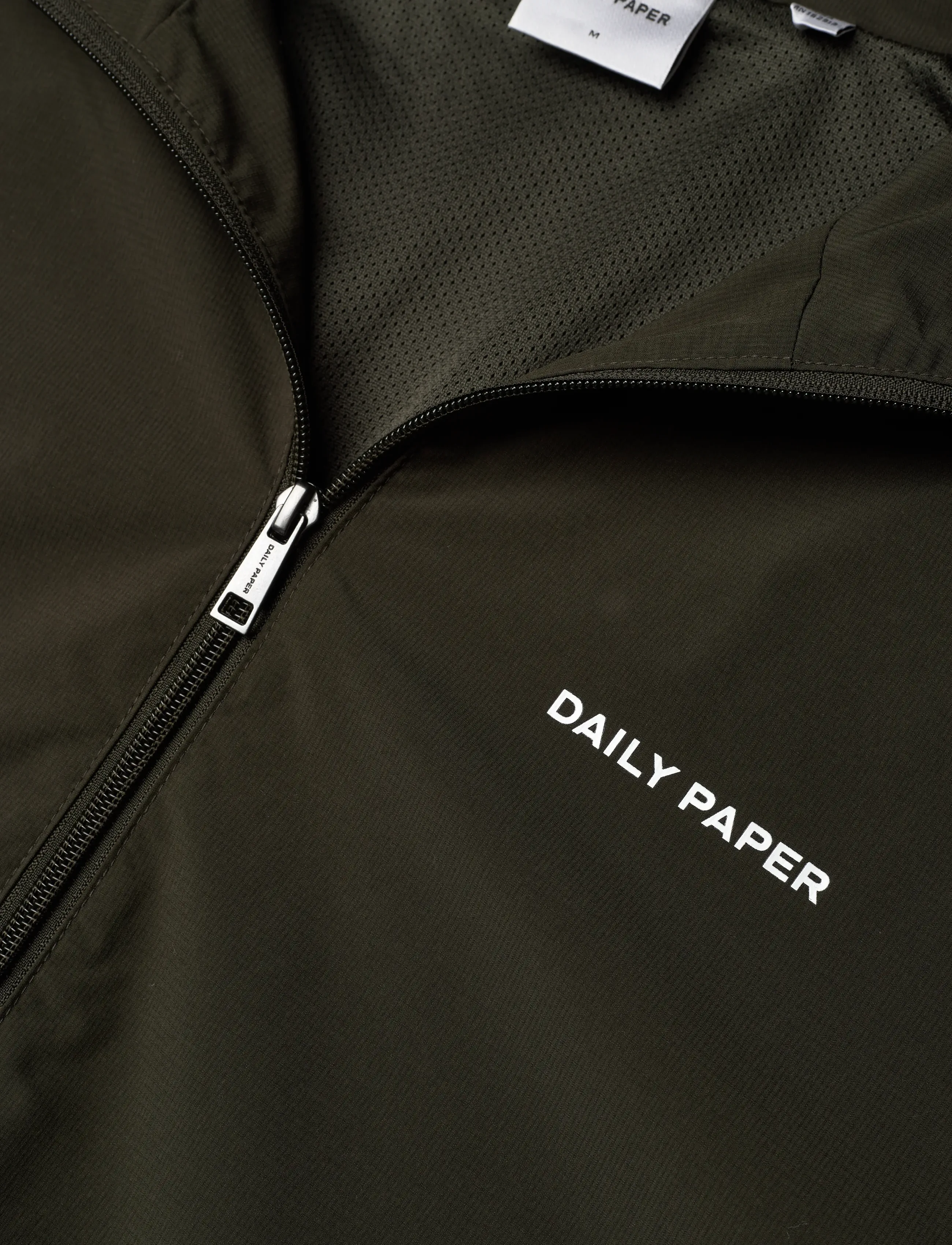 Daily Paper - eward crinkle jacket - rosin green - 2