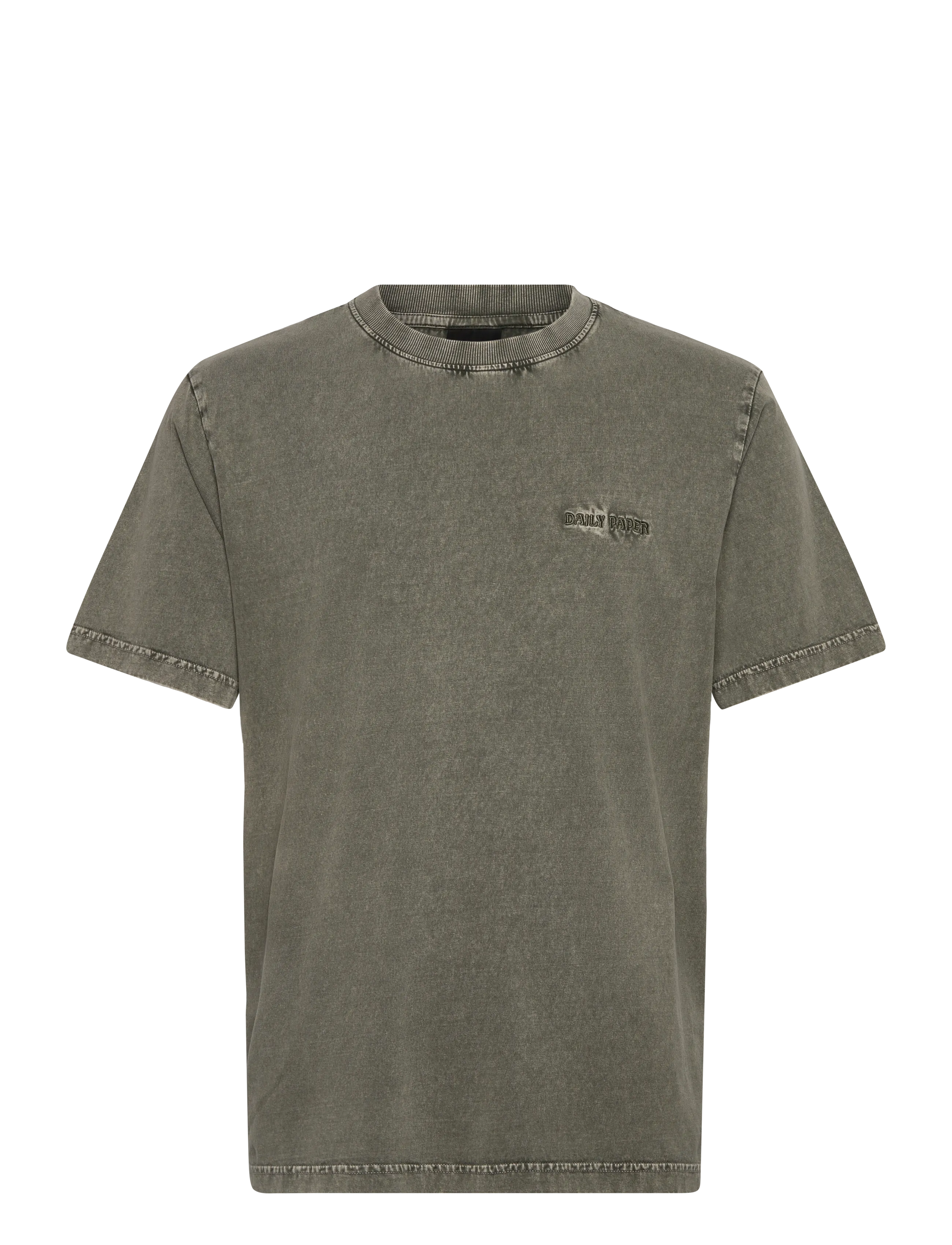 dias washed t-shirt - ROSIN GREEN