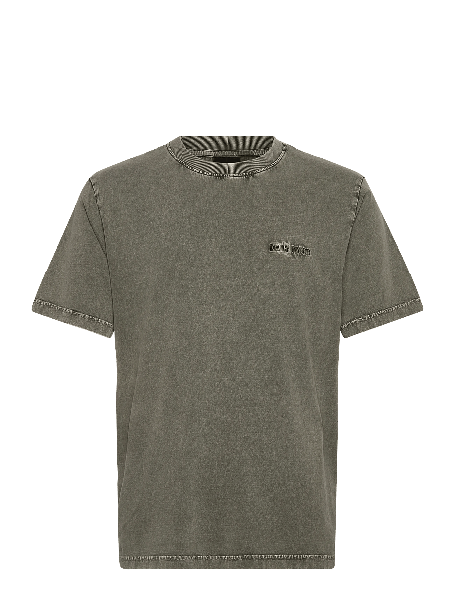 Daily Paper - dias washed t-shirt - lühikeste varrukatega t-särgid - rosin green - 0