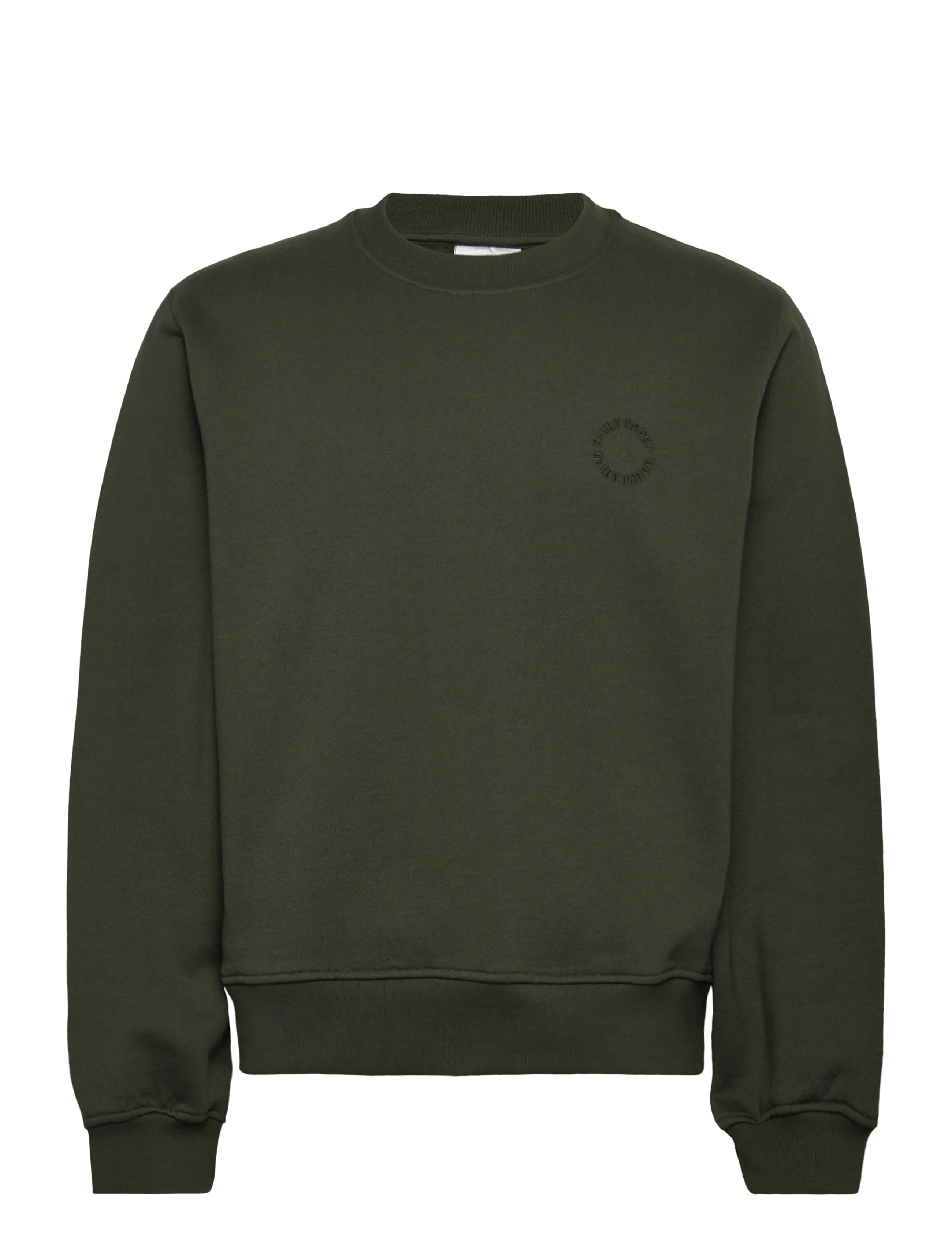 DAILY PAPER Orbit Emb Pullover Grün - S - Herren
