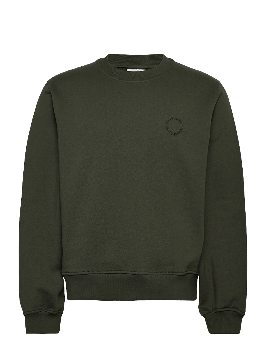 Daily Paper - orbit emb sweater - sweatshirts - rosin green - 0