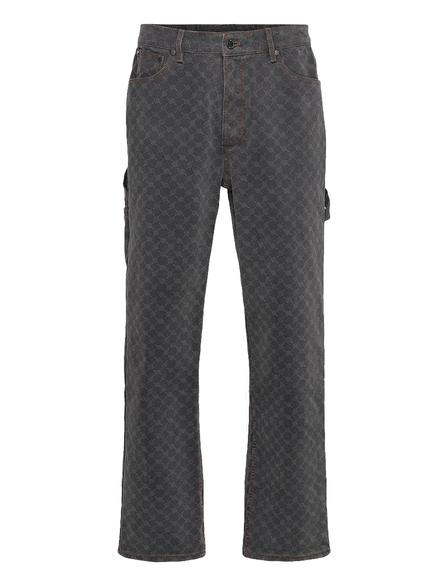 Daily Paper - monogram workwear amba jeans - cargobroeken - grey - 0