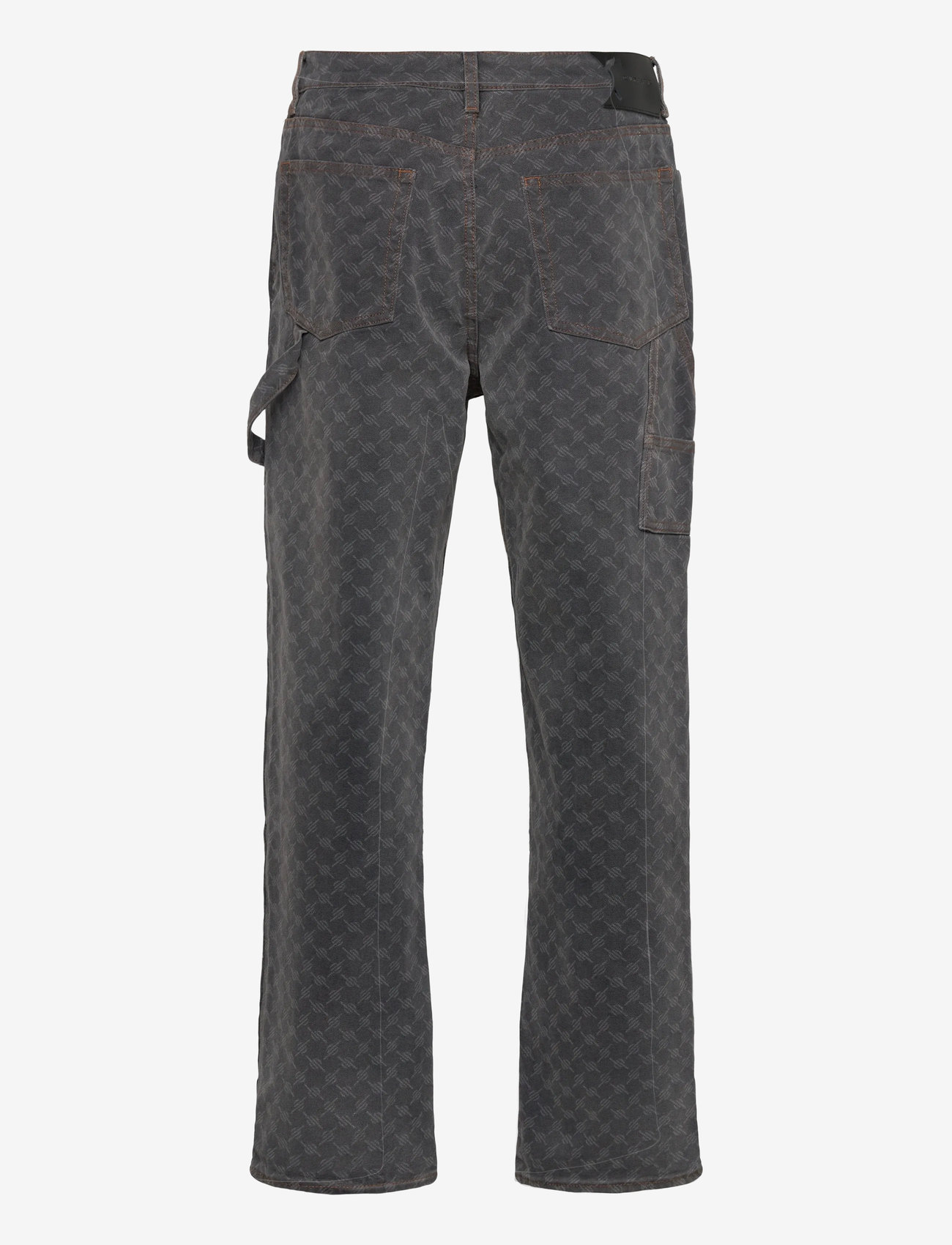 Daily Paper - monogram workwear amba jeans - cargobyxor - grey - 1