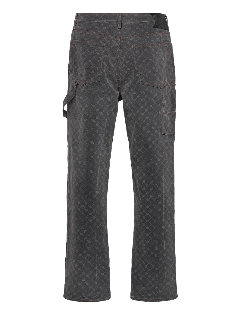 Daily Paper - monogram workwear amba jeans - cargobyxor - grey - 1