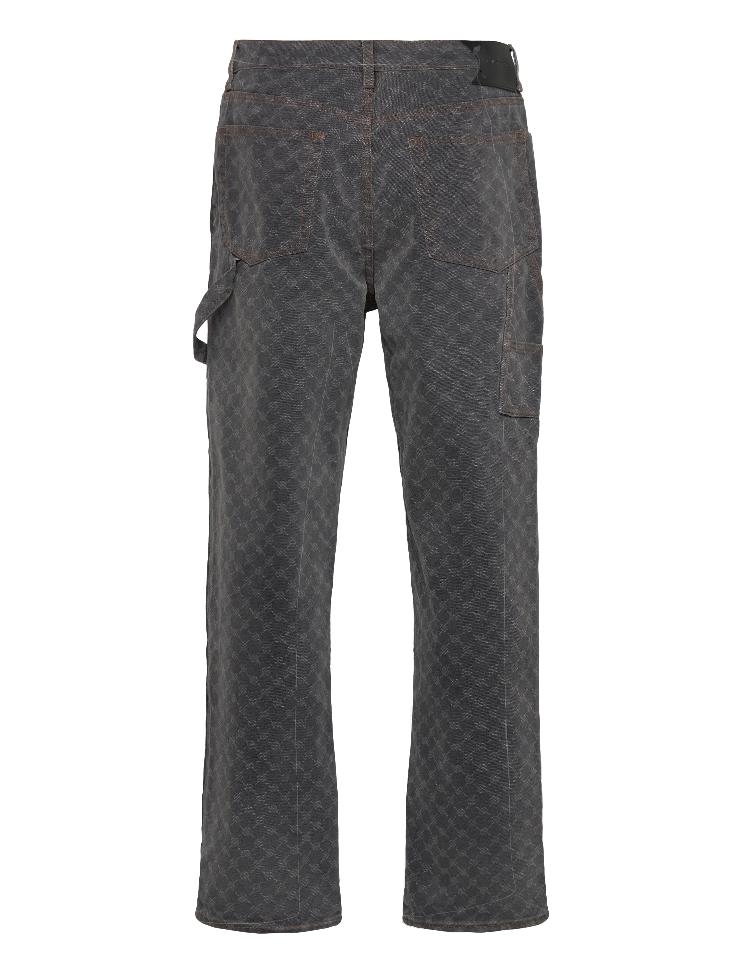 Daily Paper - monogram workwear amba jeans - bukser & jeans - grey - 1