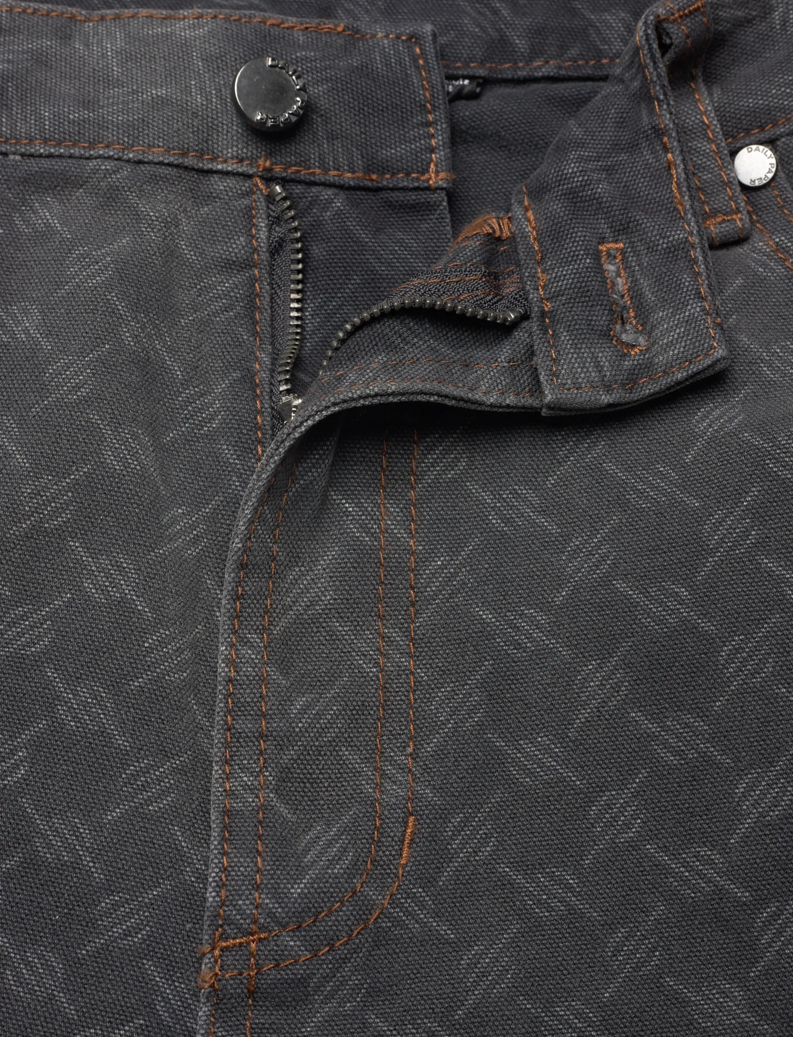 Daily Paper - monogram workwear amba jeans - bukser & jeans - grey - 3