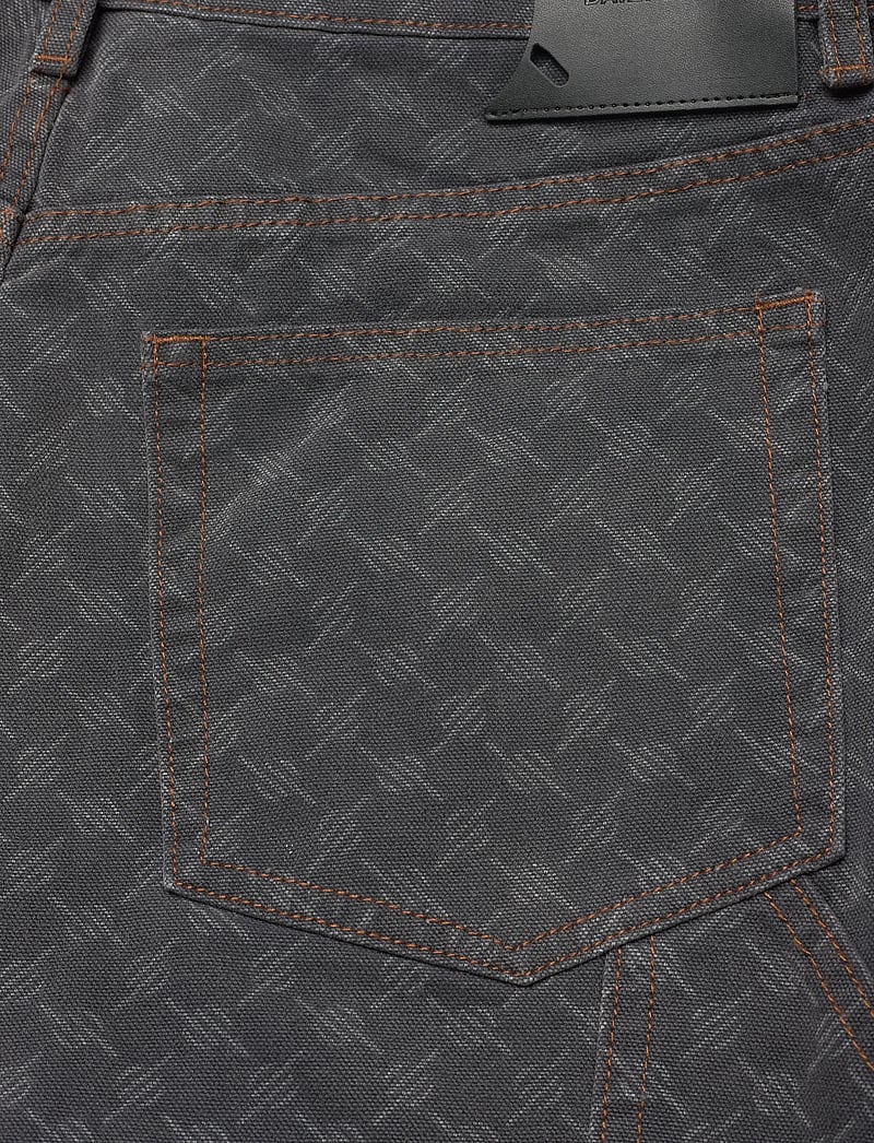 Daily Paper - monogram workwear amba jeans - cargobyxor - grey - 4
