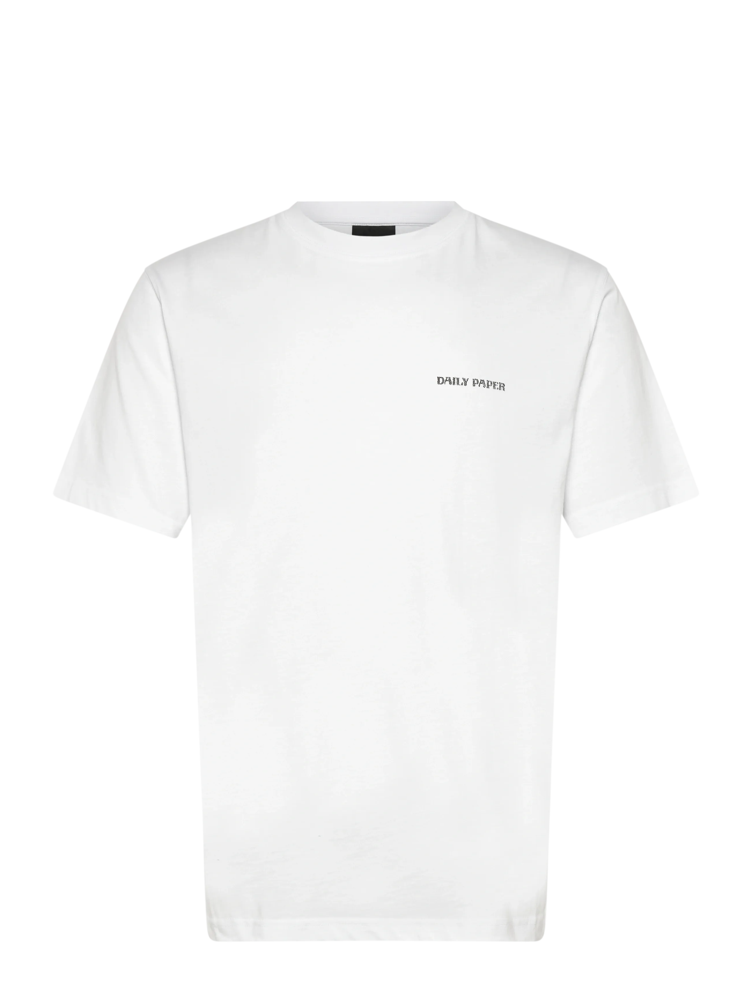 Daily Paper snake shield ss tee - T-shirts - WHITE / white