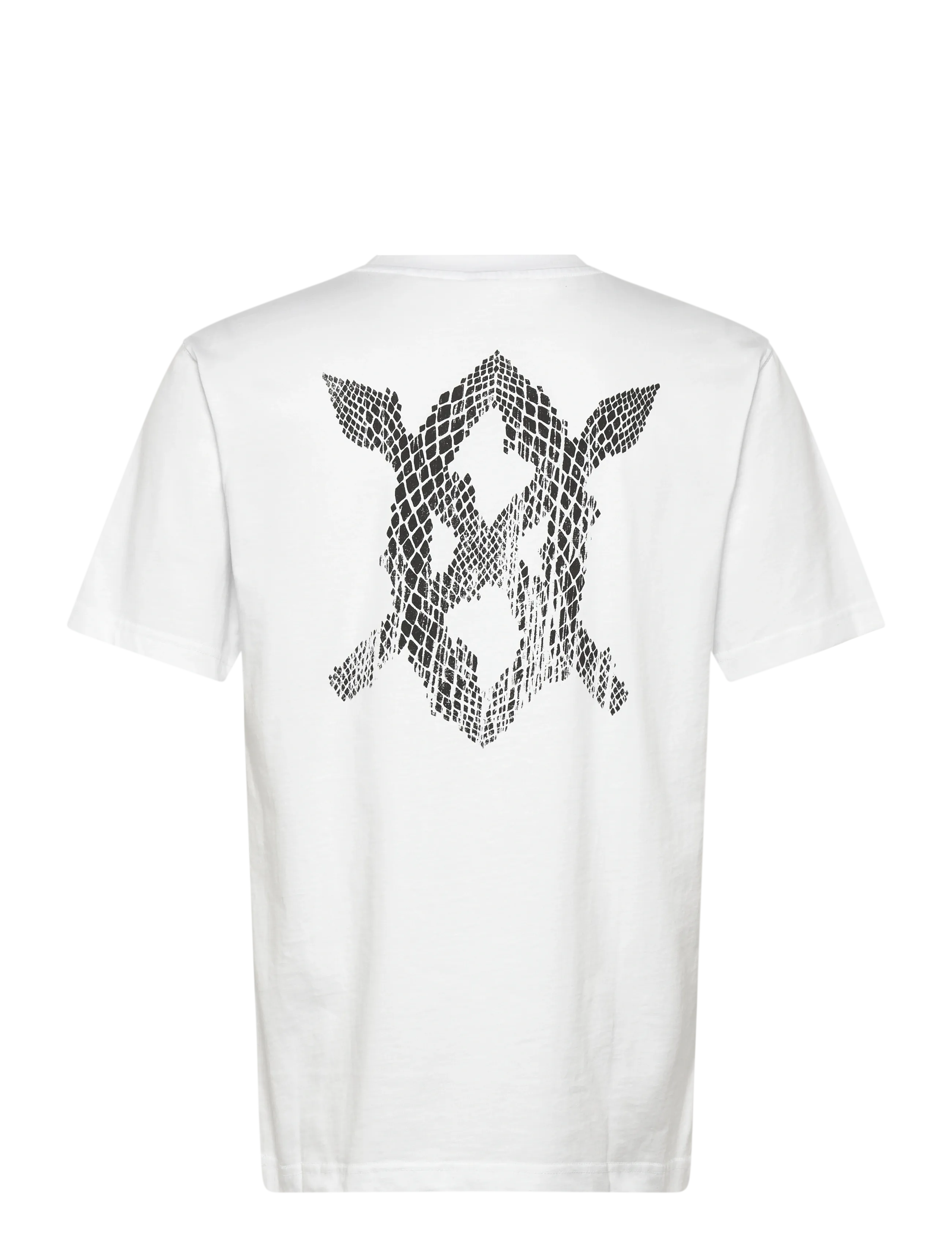 Daily Paper - snake shield ss tee - kurzärmelige - white - 2