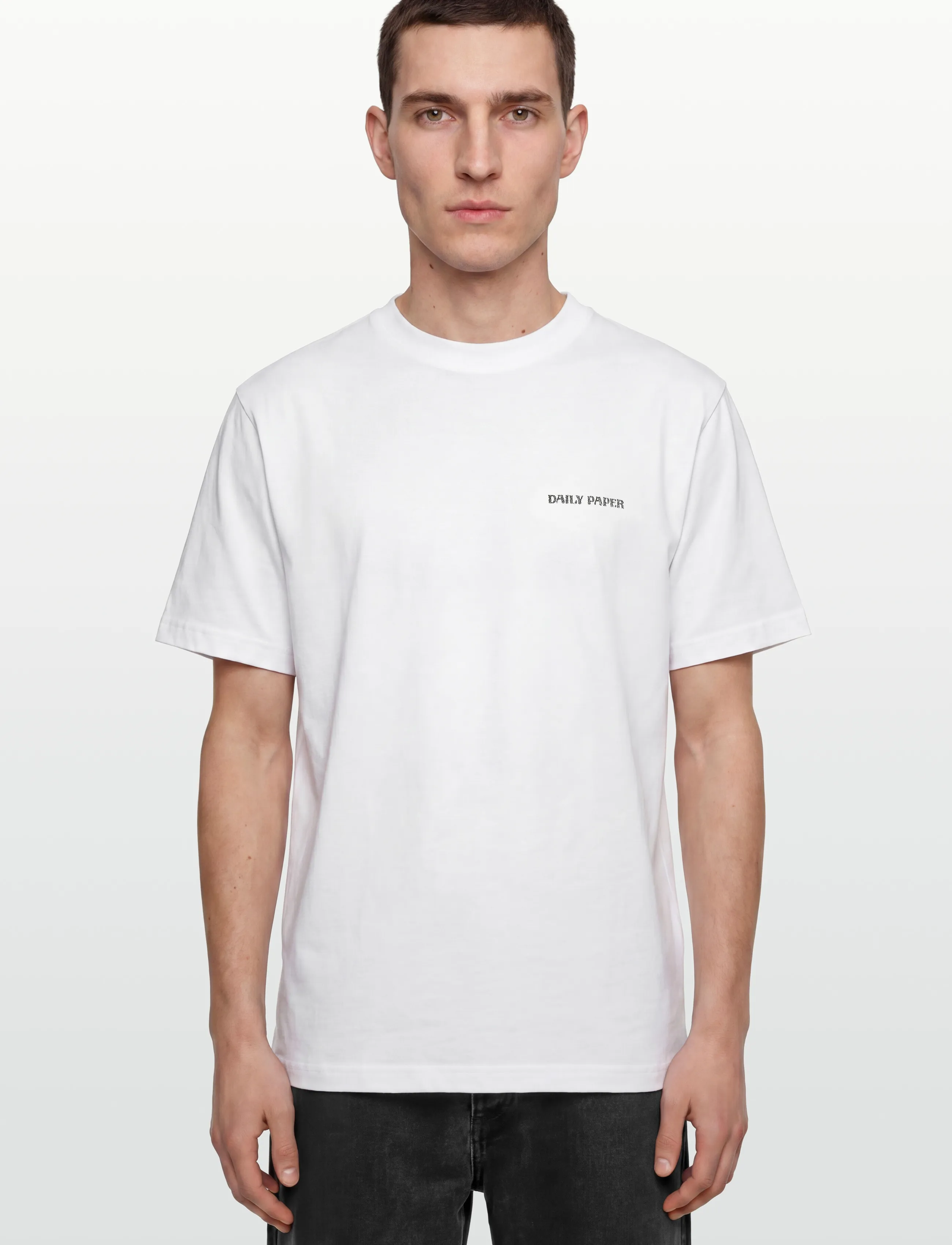 T-shirts med korta ärmar Daily Paper SNAKE SHIELD SS TEE 6