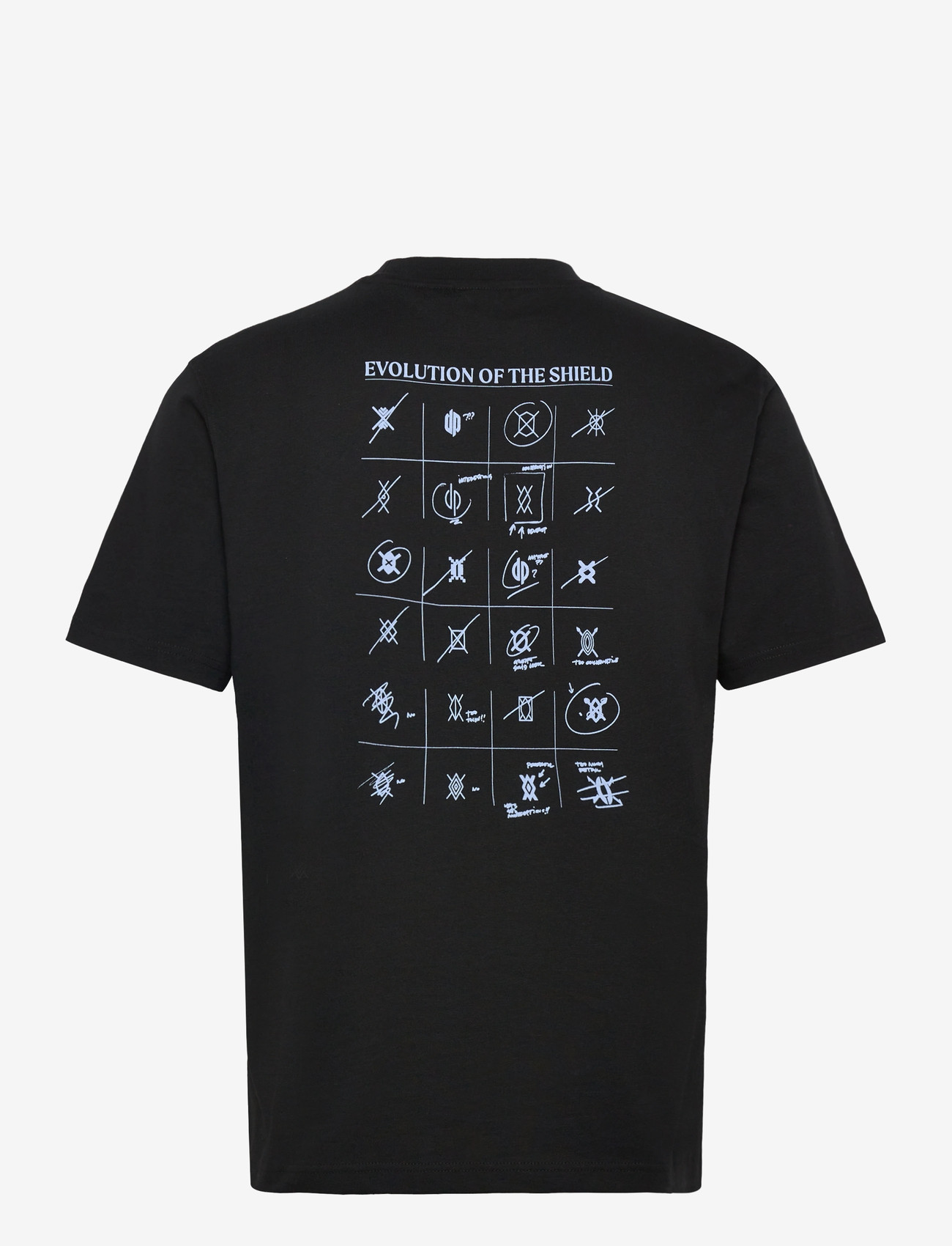 Daily Paper - shield evolution ss tee - kurzärmelig - black - 1