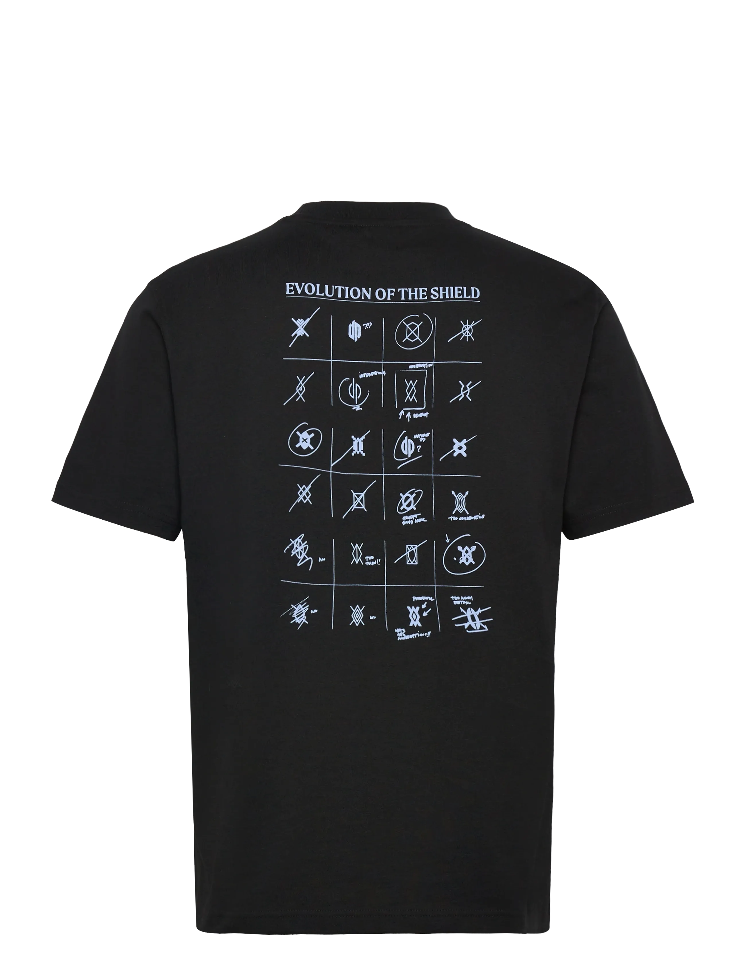 Daily Paper - shield evolution ss tee - stutterma bolir - black - 1