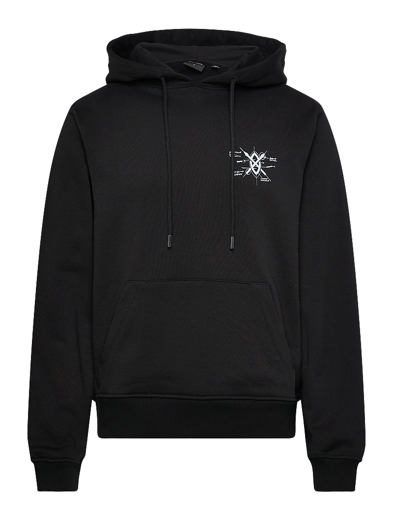 Daily Paper - shield evolution hoodie - kapuutsiga dressipluusid - black - 0