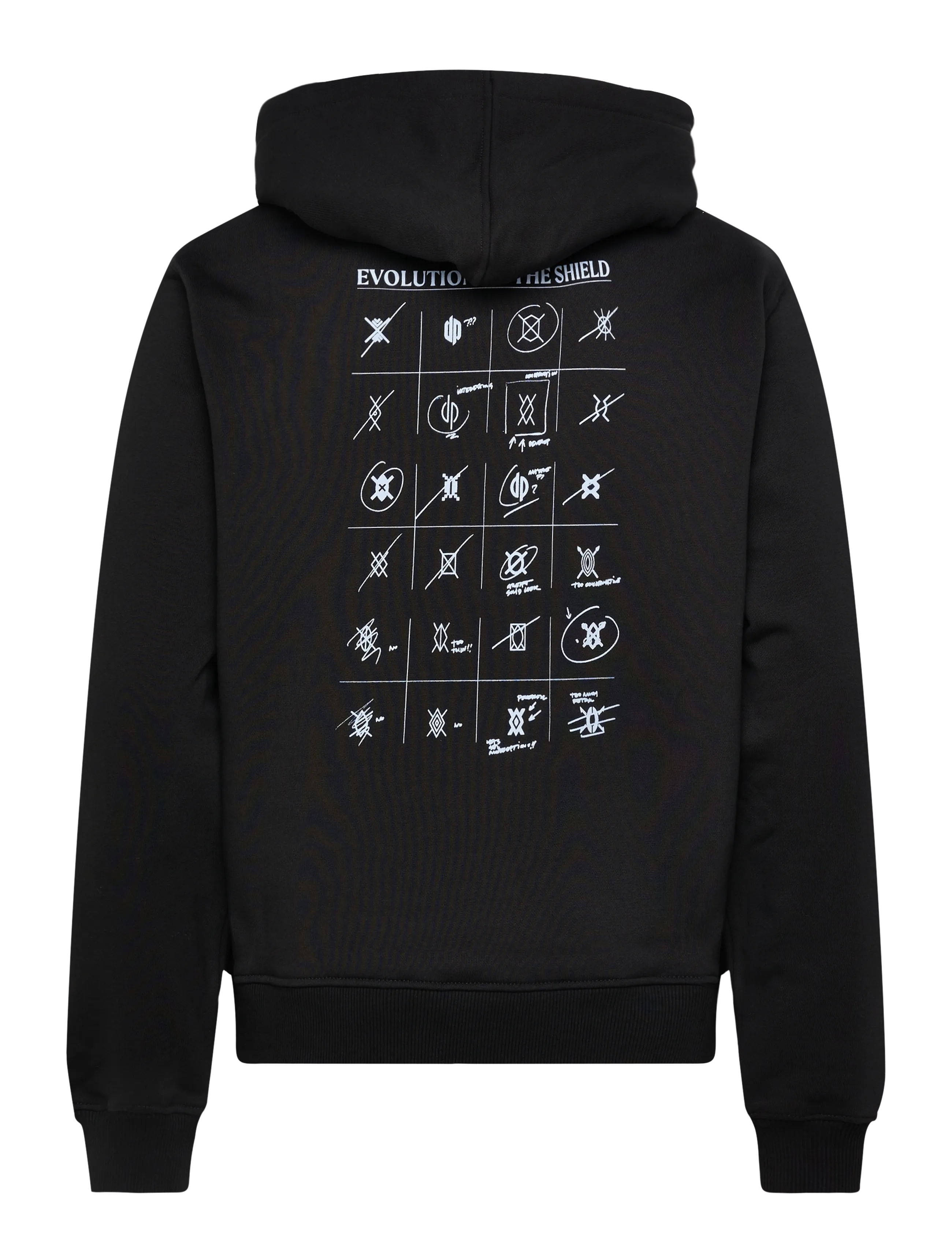 Daily Paper - shield evolution hoodie - bluzy z kapturem - black - 1