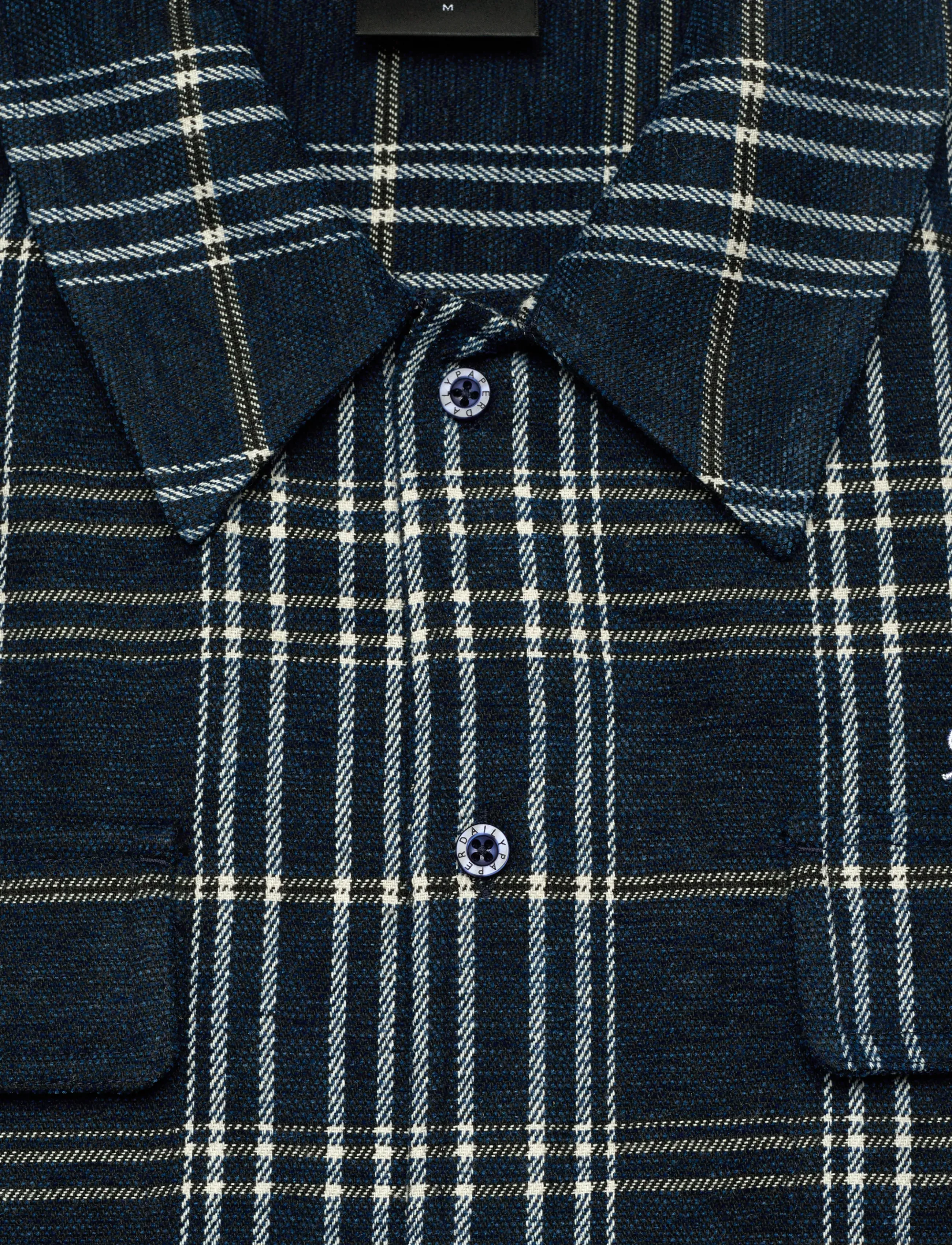 Daily Paper - chenille script ls shirt - födelsedagspresenter - briliant blue - 2