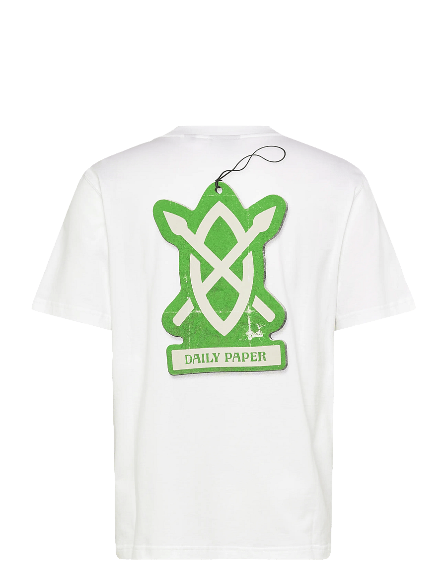 Daily Paper - air freshener shield ss t-shirt - lyhythihaiset - white - 2