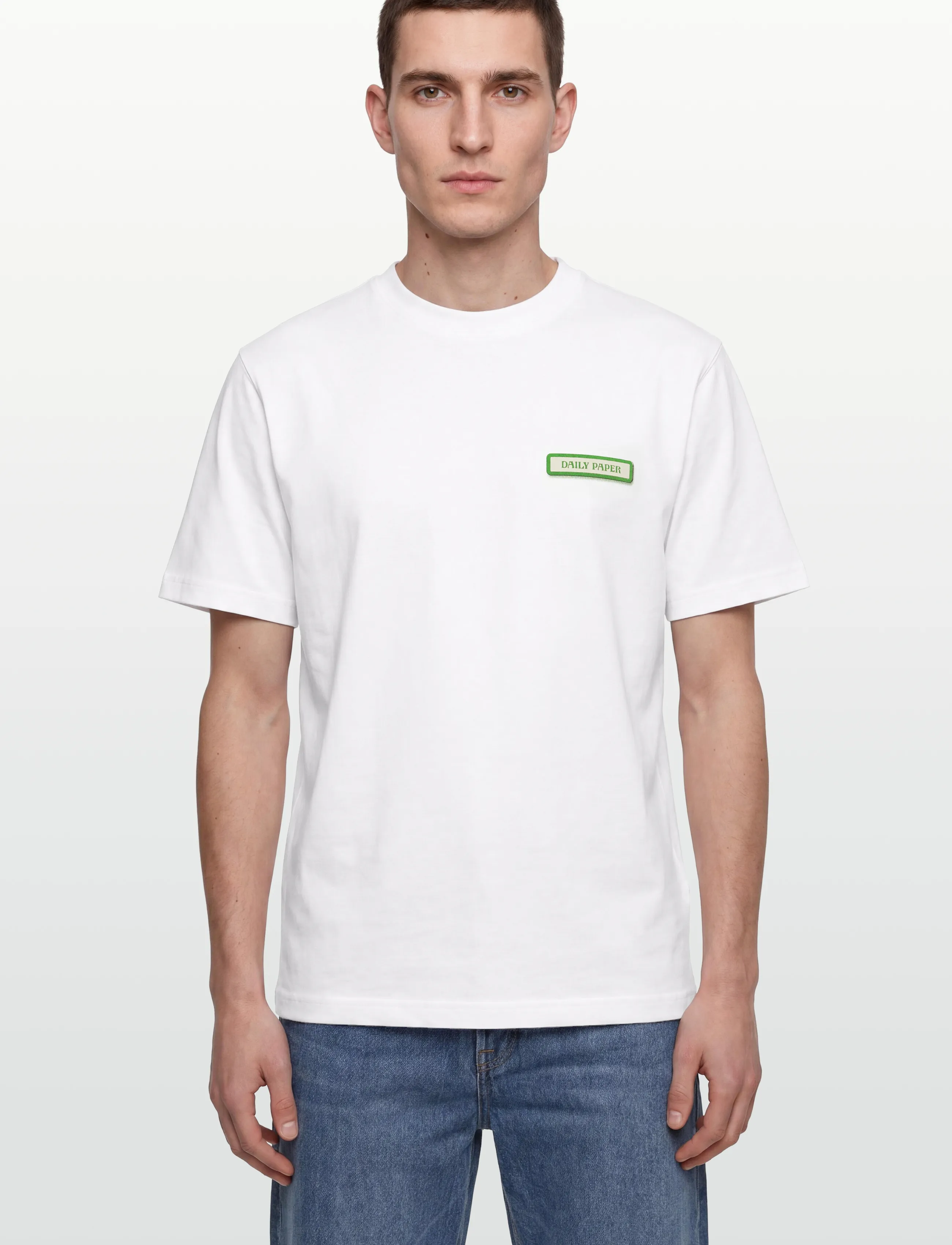 Daily Paper - air freshener shield ss t-shirt - t-shirts à manches courtes - white - 3