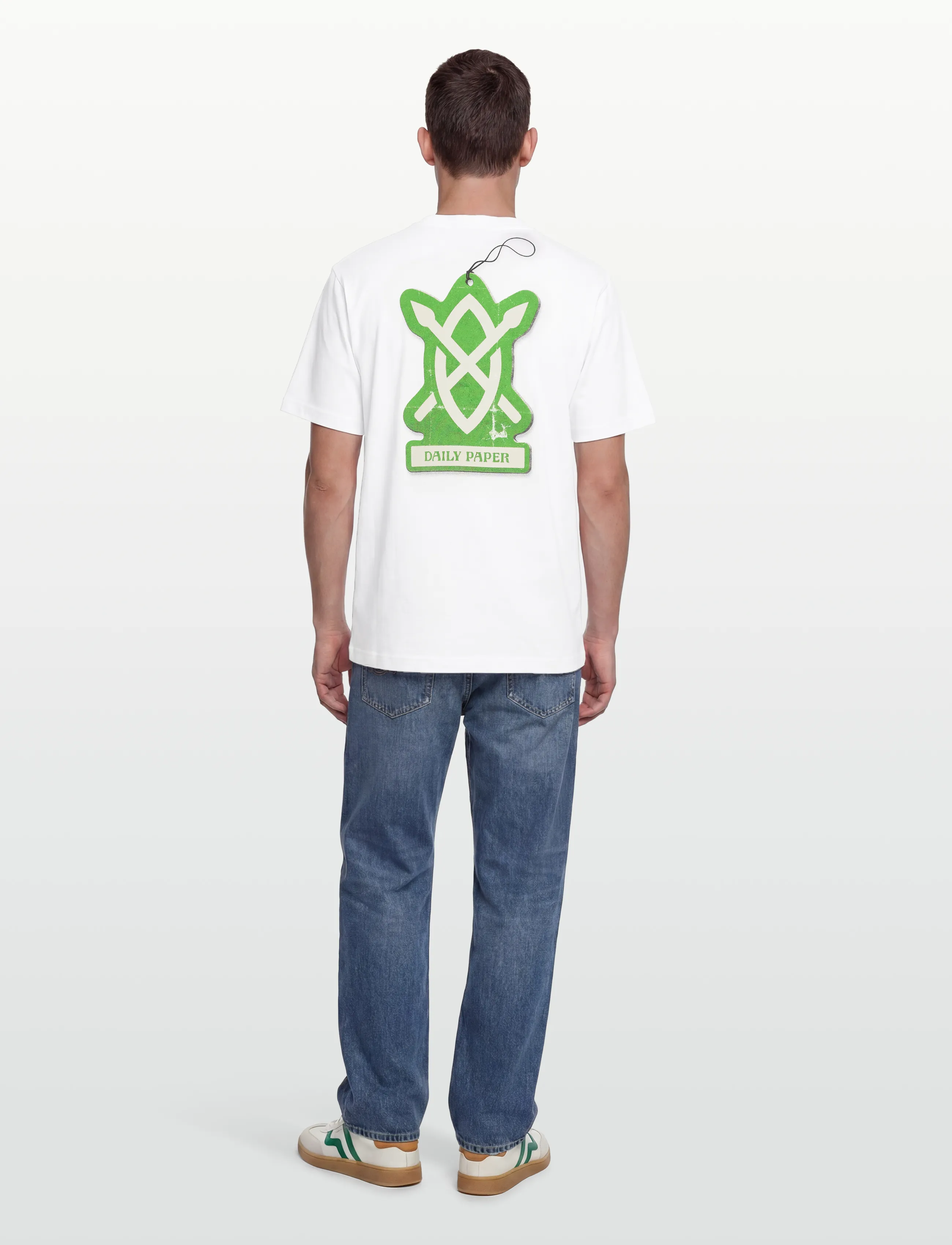 Daily Paper - air freshener shield ss t-shirt - t-shirts à manches courtes - white - 4