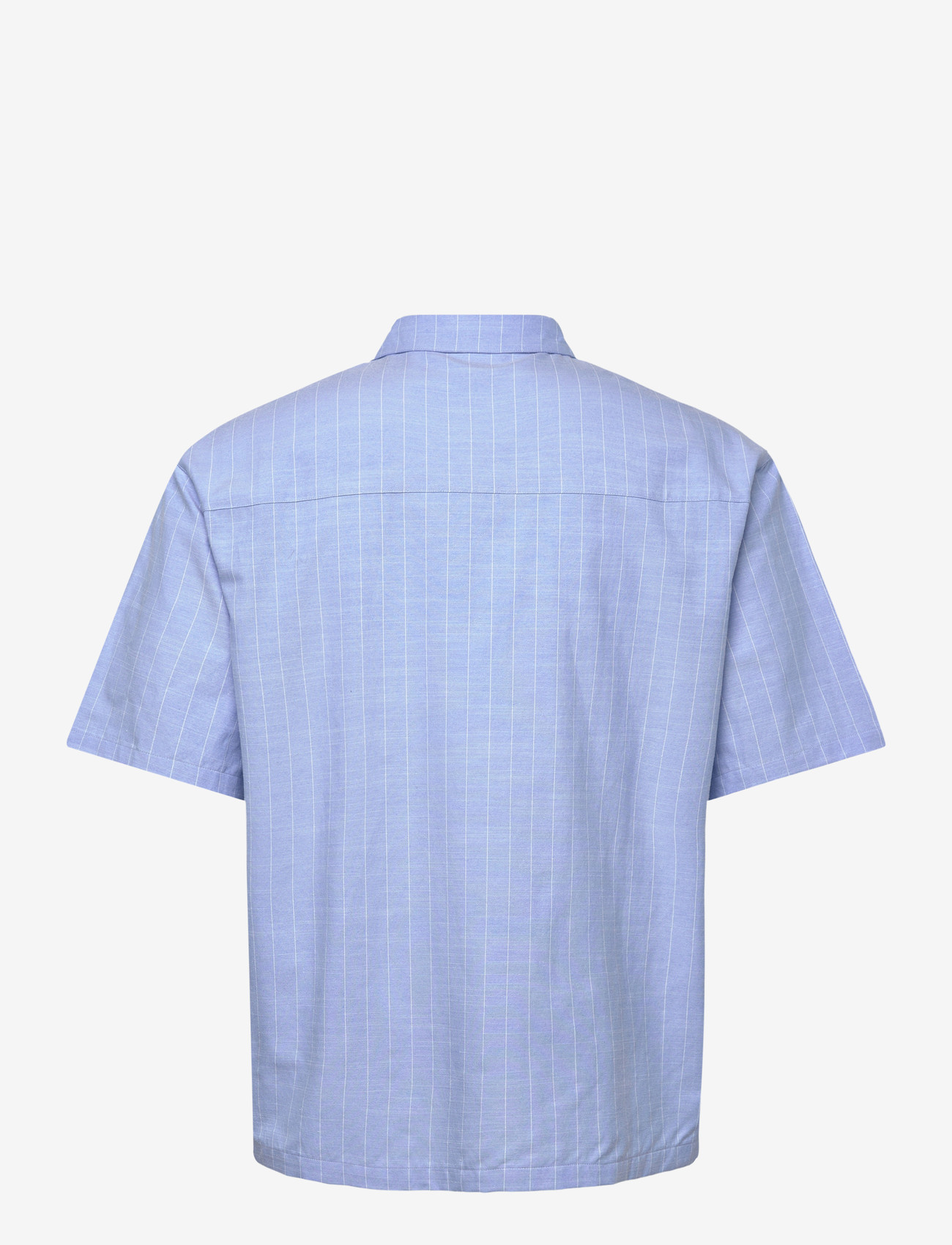Daily Paper - script ss shirt - casual skjortor - blue - 1