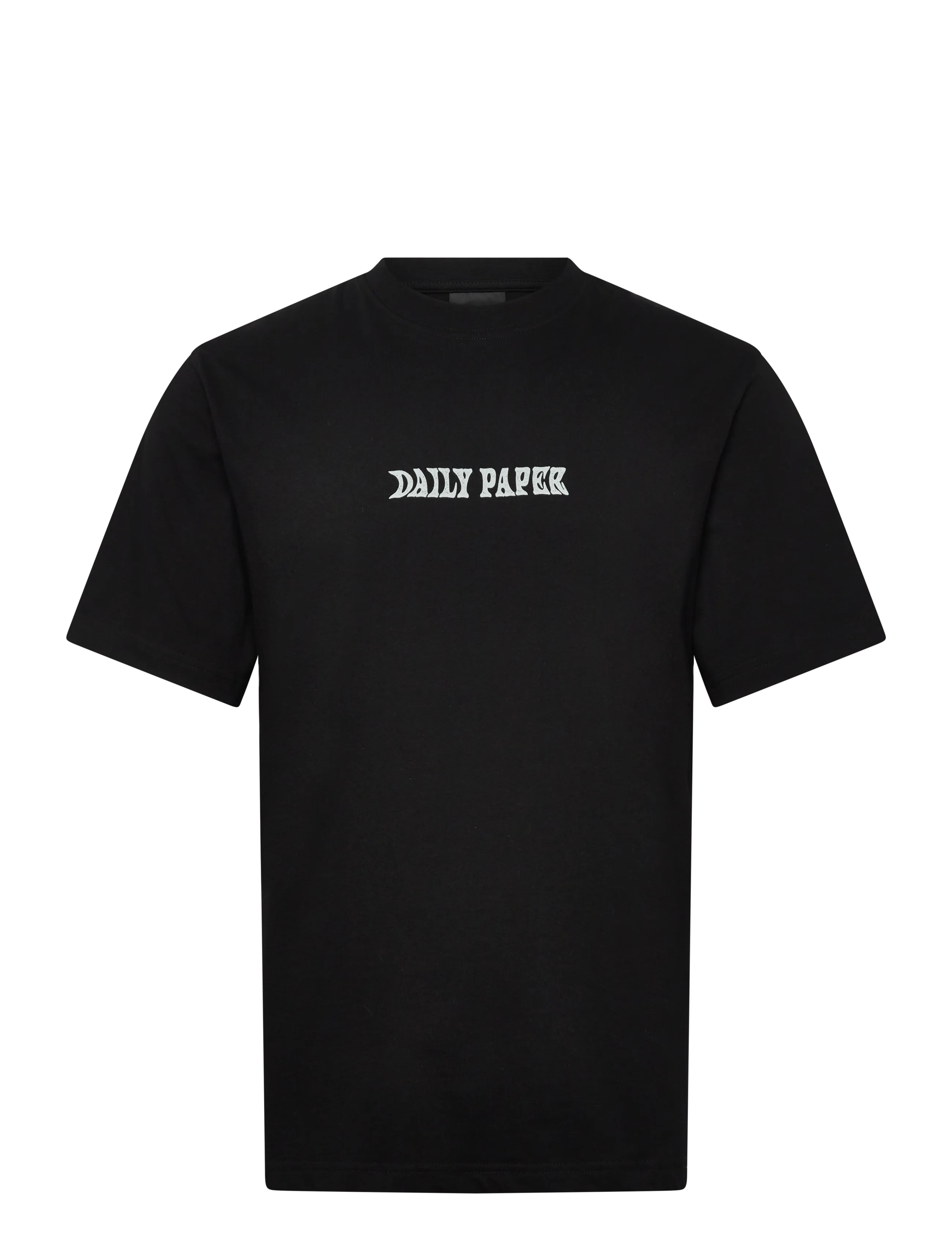 Daily Paper oil can ss tee - Kläder - BLACK / black