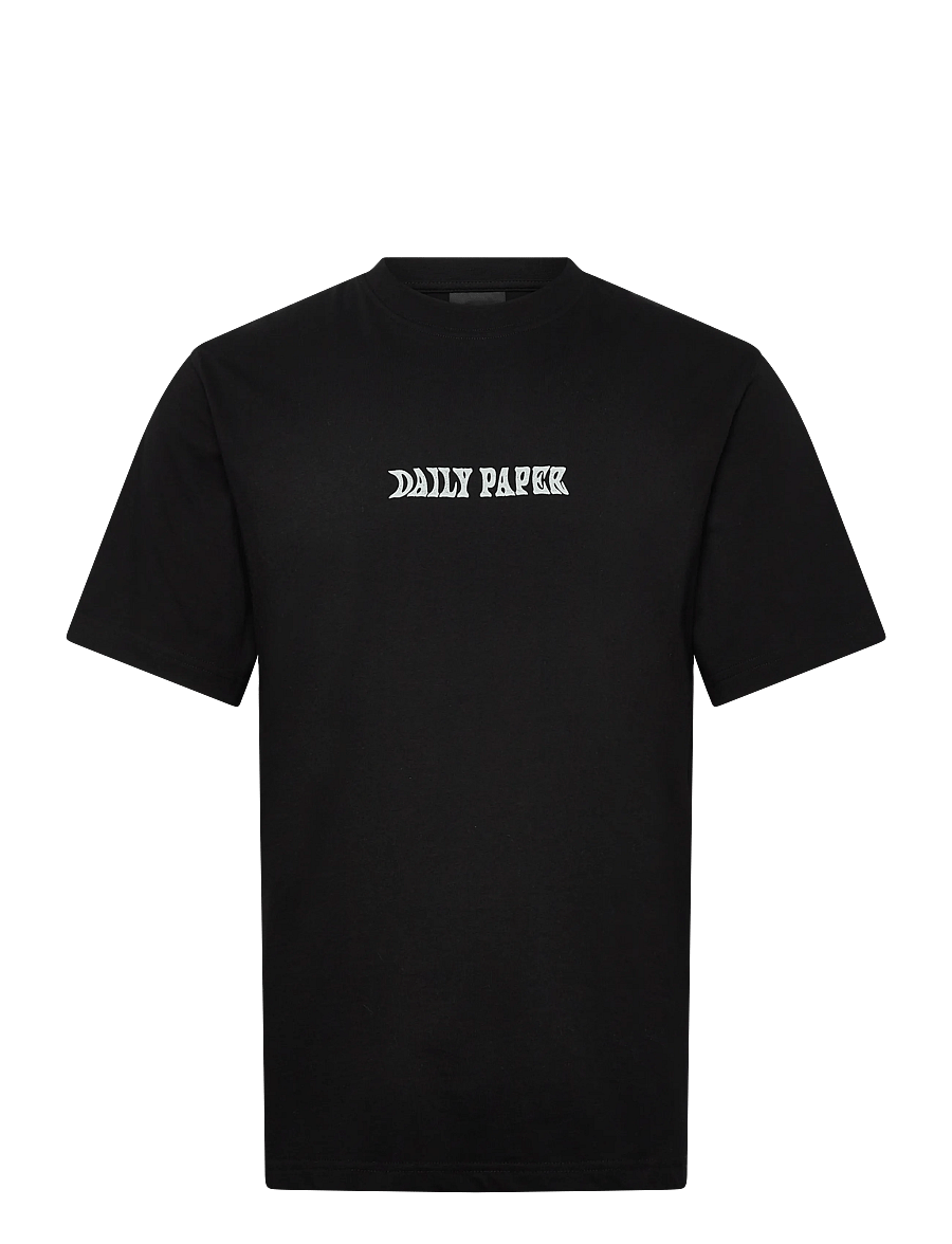 Daily Paper - oil can ss tee - lühikeste varrukatega t-särgid - black - 1