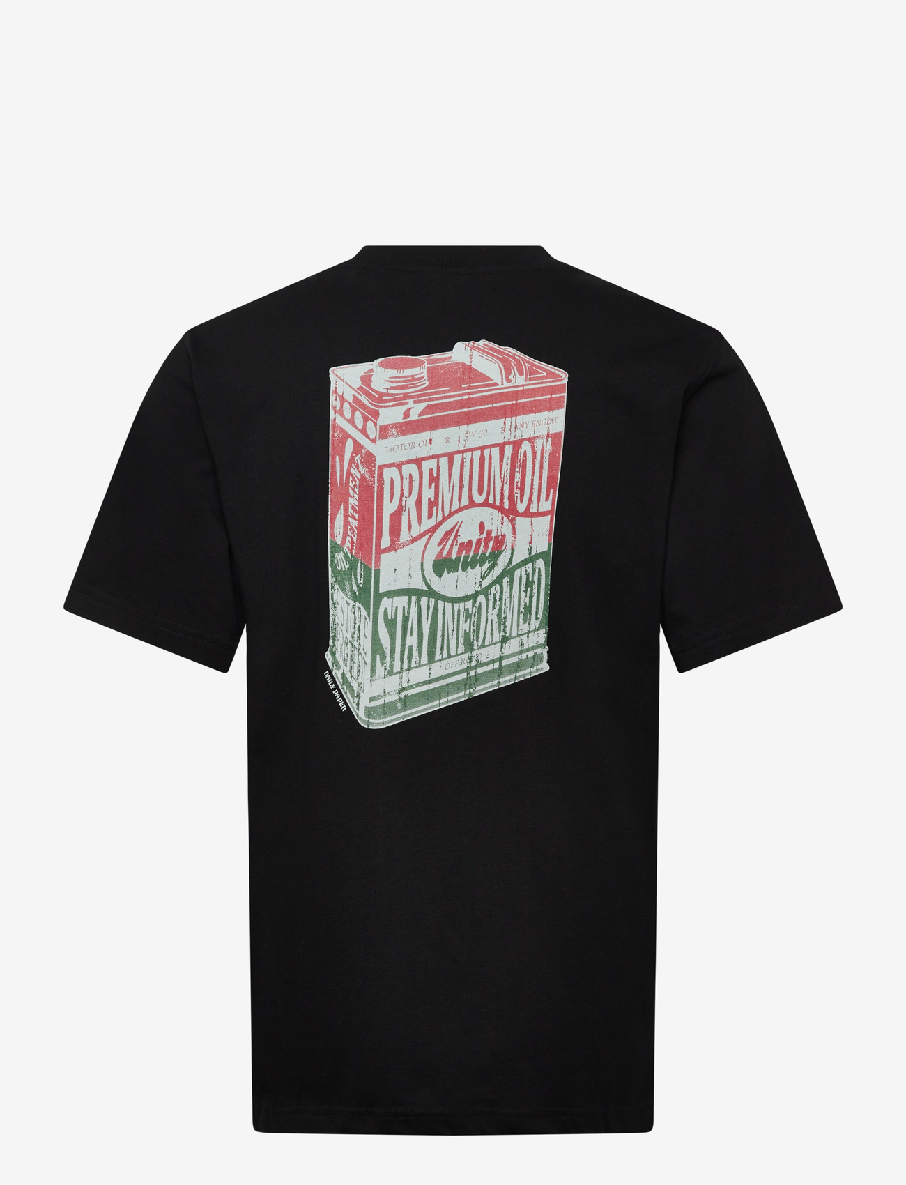 Daily Paper - oil can ss tee - lühikeste varrukatega t-särgid - black - 2