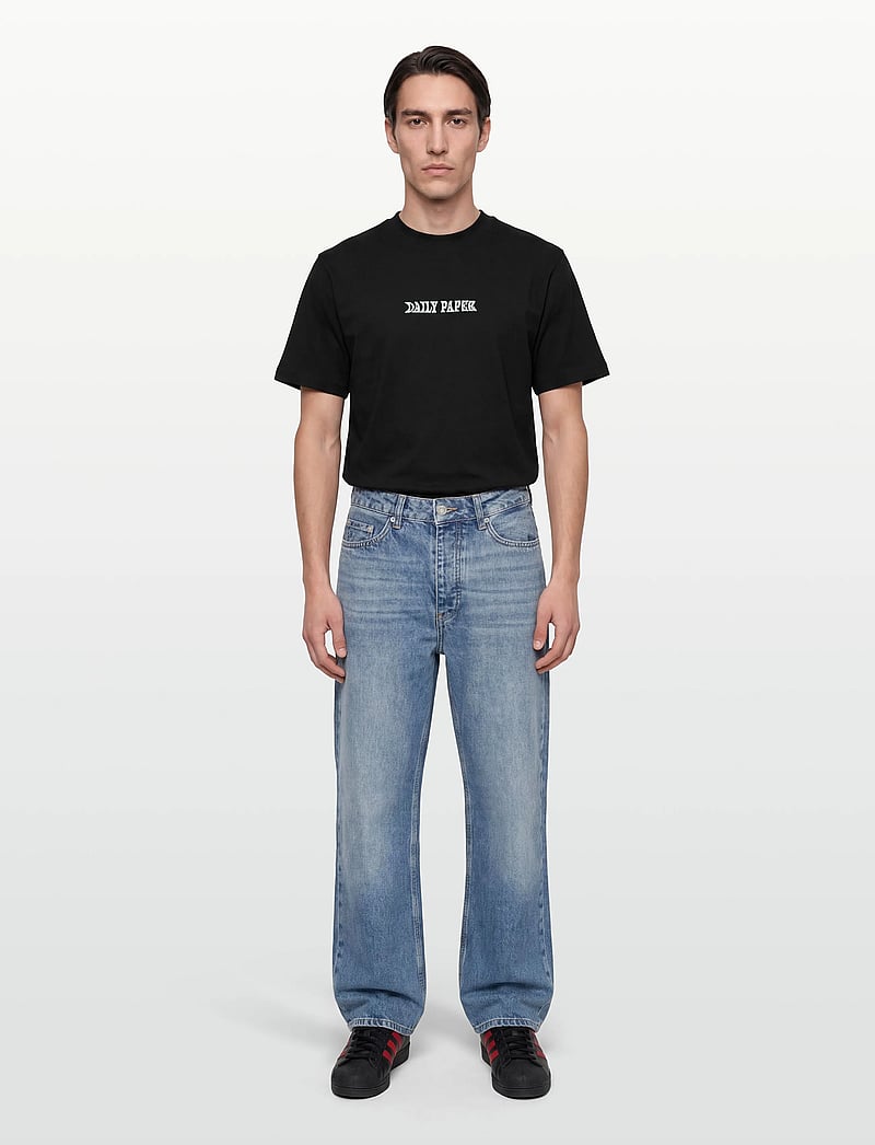 Daily Paper - oil can ss tee - lühikeste varrukatega t-särgid - black - 0