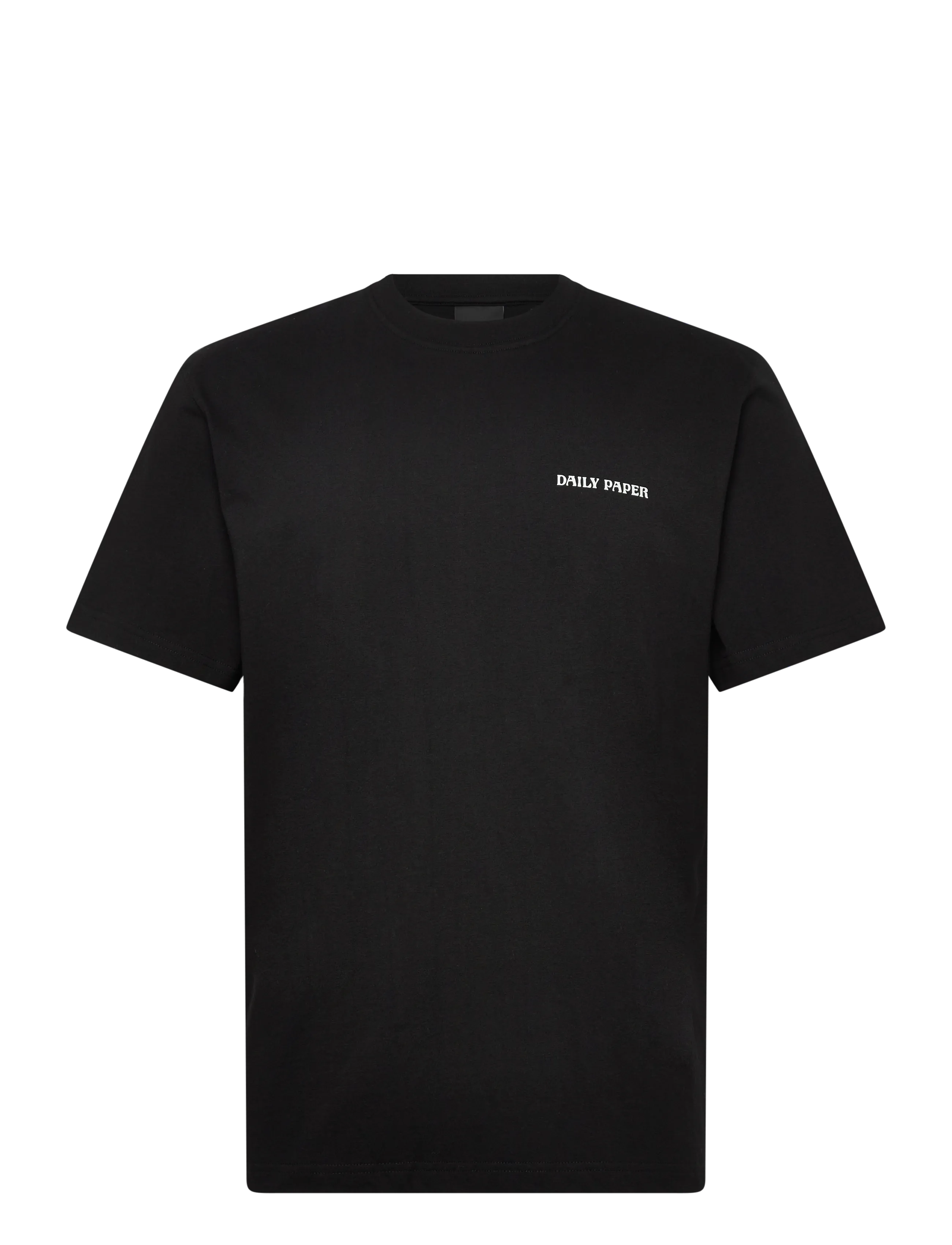 Daily Paper - chain shield t-shirt - kortärmade t-shirts - black - 0