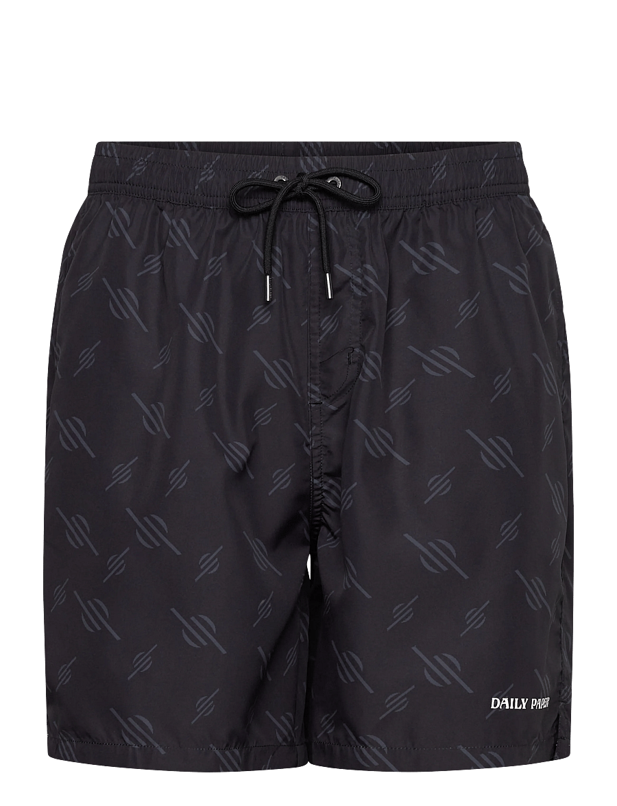 Daily Paper - irregular monogram swimshorts - ujumispüksid - black - 0