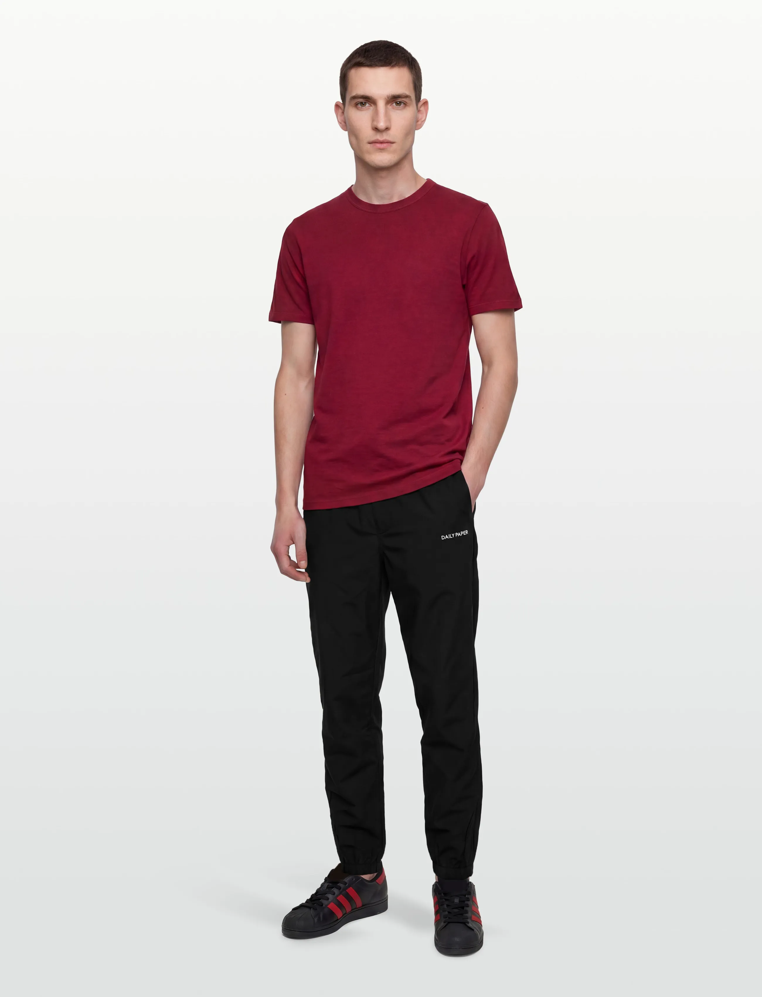 Daily Paper Eward Pants, XL, Black, Sport Pants > Sport Casual Trousers, Herre