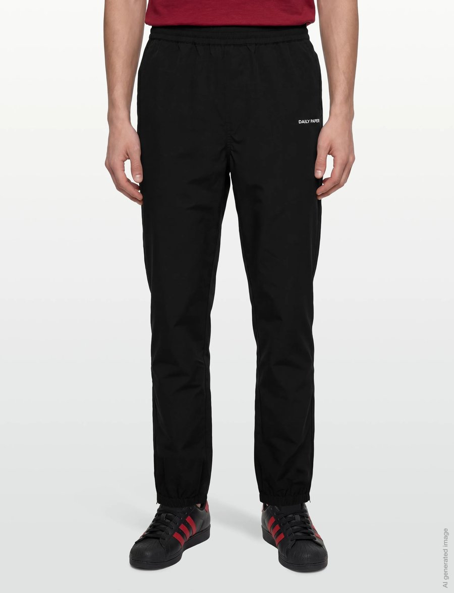 Daily Paper - eward pants - vabaajapüksid - black - 3