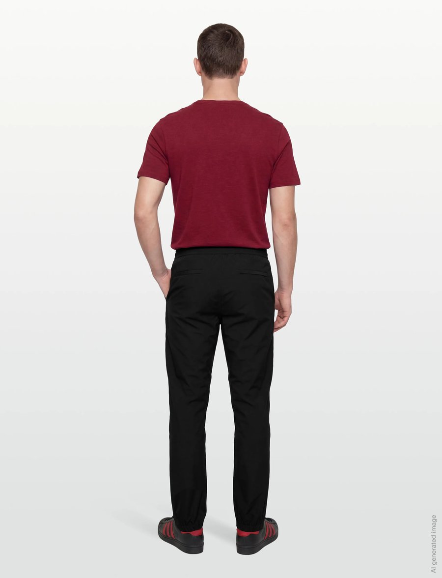 Daily Paper - eward pants - vabaajapüksid - black - 4