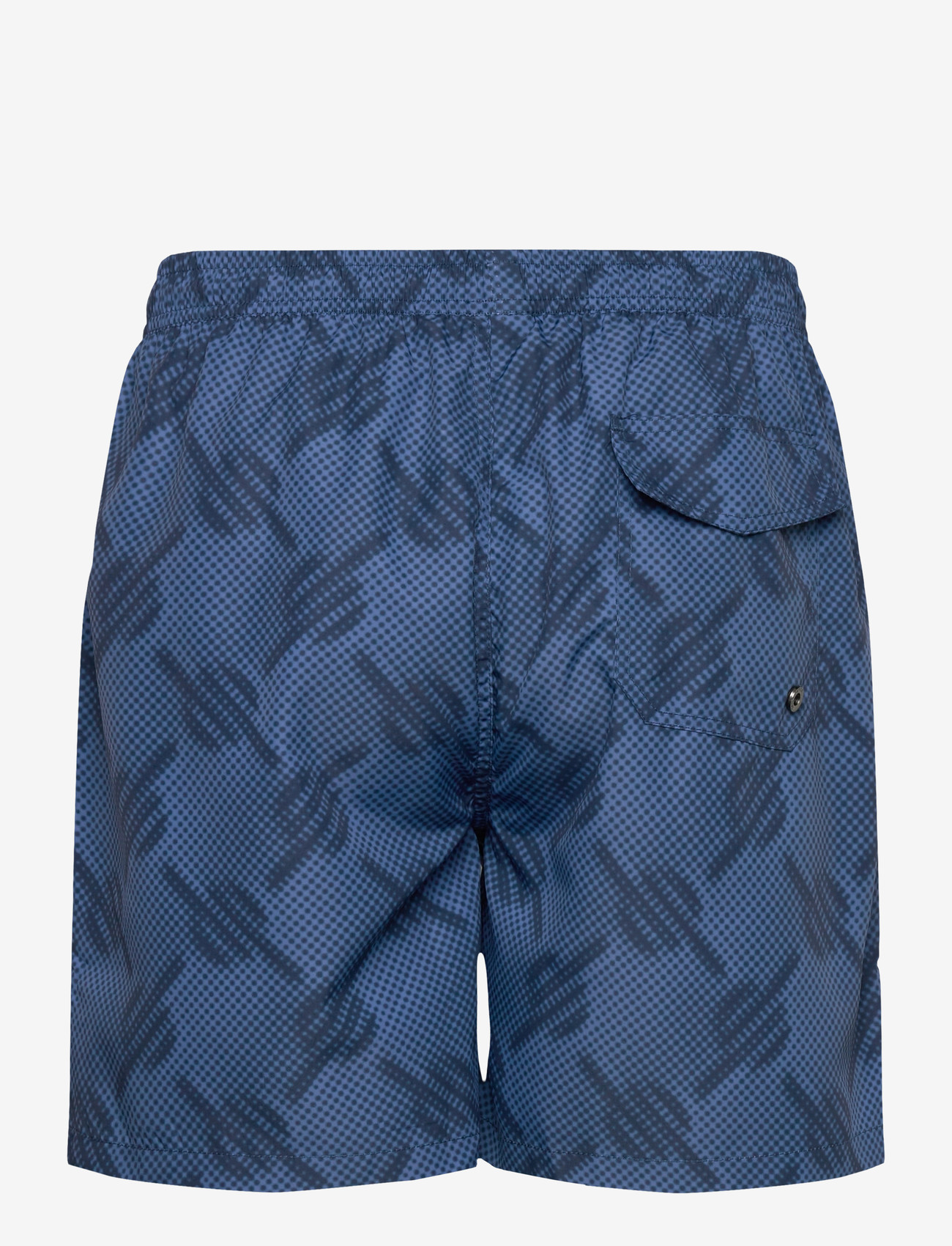 Daily Paper - dotted monogram swimshorts - badebukser - quiet harbor - 1