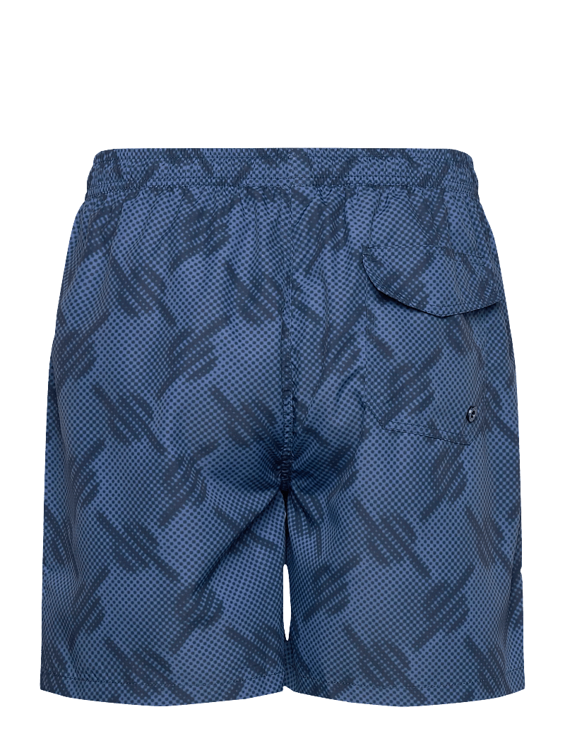 Daily Paper - dotted monogram swimshorts - badehose - quiet harbor - 1
