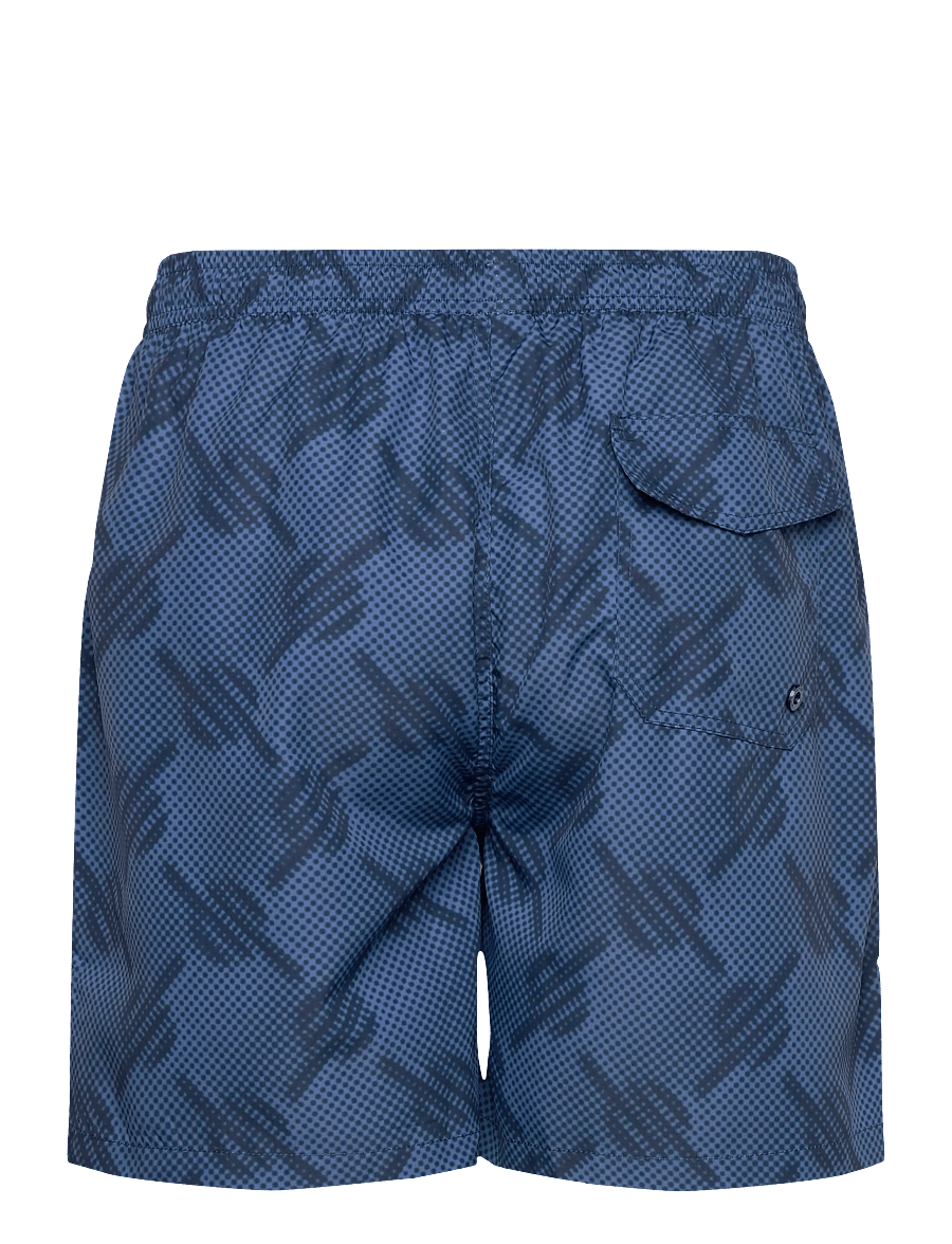 Daily Paper - dotted monogram swimshorts - badehose - quiet harbor - 1