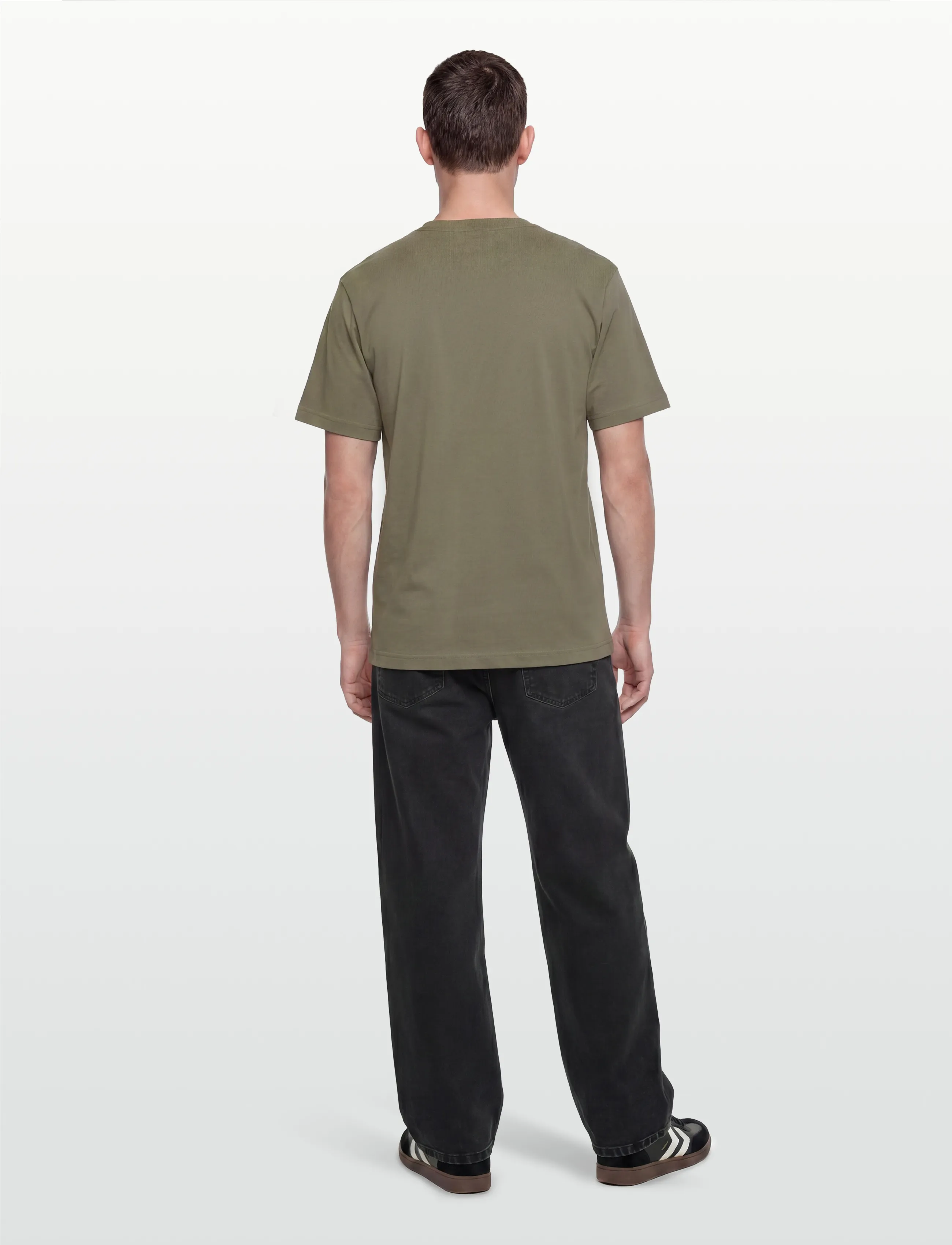 Daily Paper - orbit embroidery t-shirt - kurzärmelig - kalamata - 4