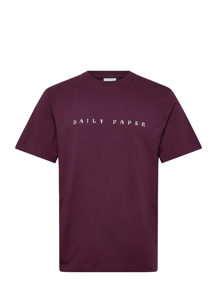 Daily Paper - alias dias t-shirt - lühikeste varrukatega t-särgid - potent purple - 0