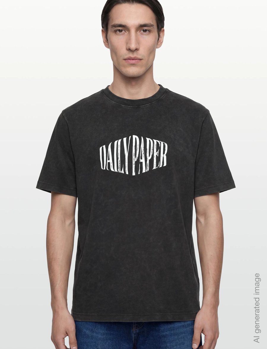 Daily Paper - vintage ss tee - lühikeste varrukatega t-särgid - black - 3