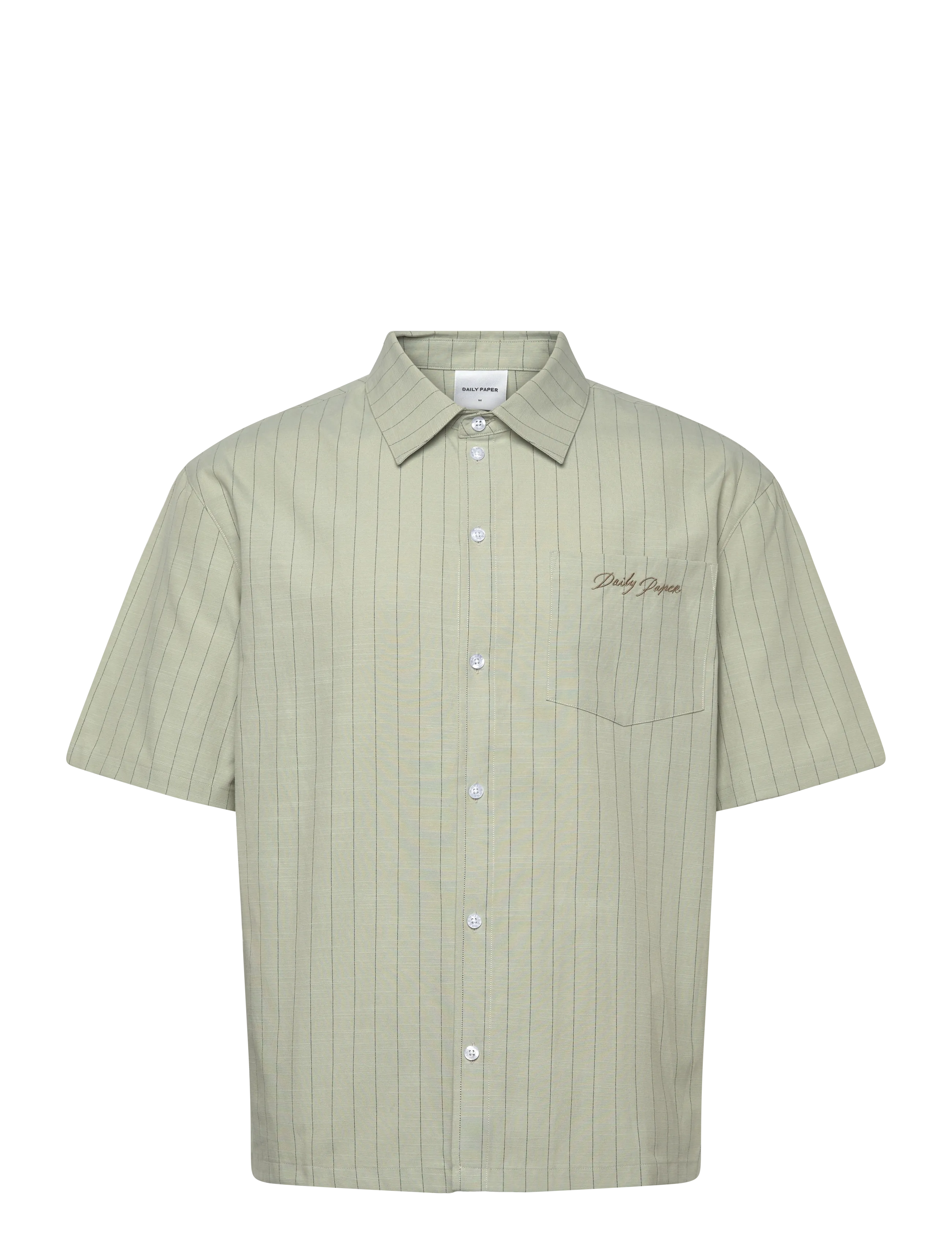 DAILY PAPER Script Ss Shirt Grün - S - Herren