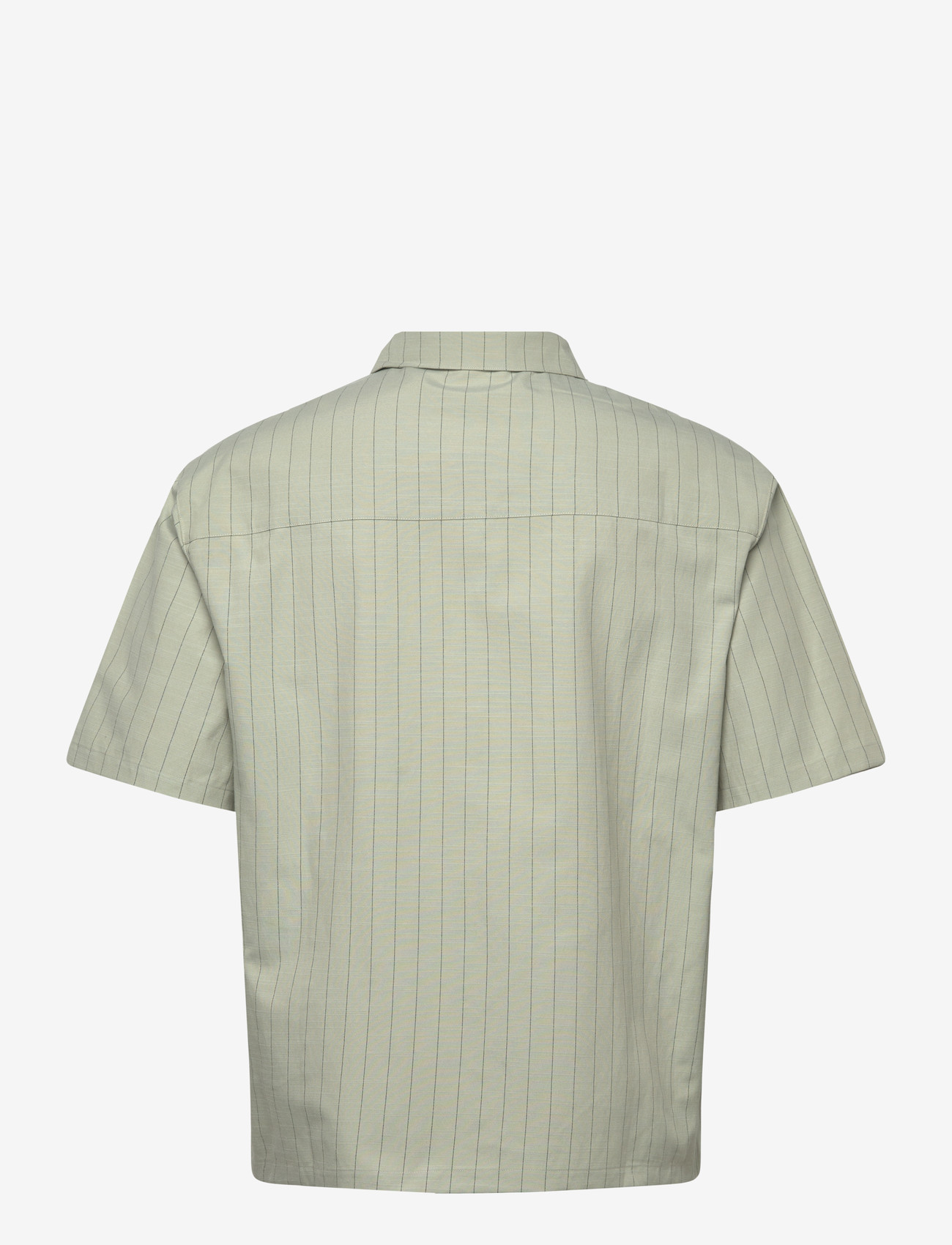 Daily Paper - script ss shirt - gestreifte hemden - beige - 1