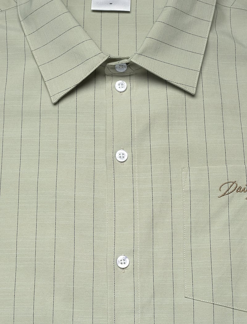 Daily Paper - script ss shirt - gestreifte hemden - beige - 3