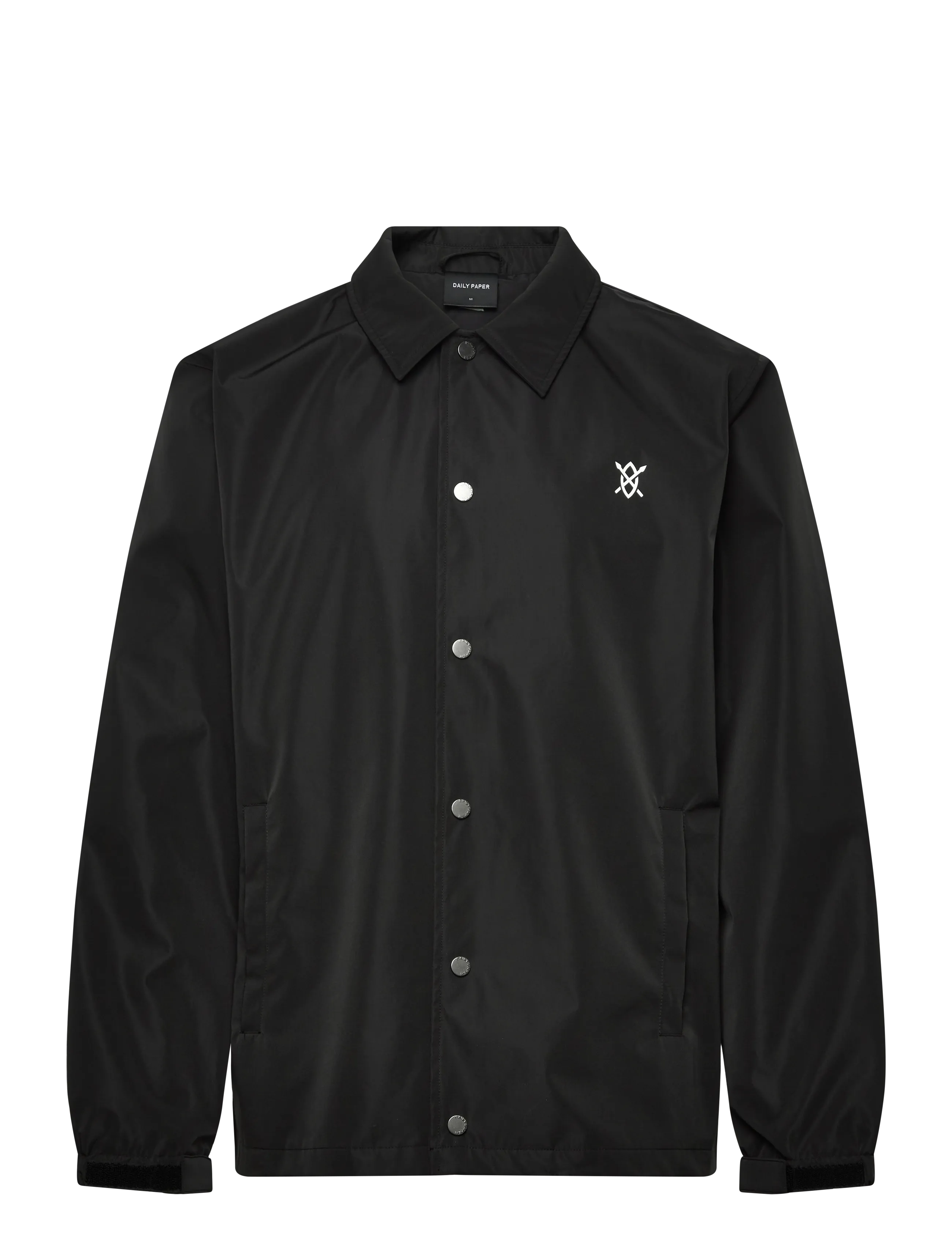 Daily Paper Alias Dias Coach Jacket, XXL, Jackets, Schwarz - Light Männerswear