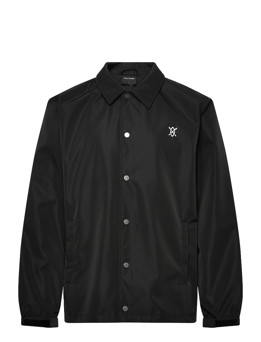Daily Paper - alias dias coach jacket - varsity-jacken - black - 0